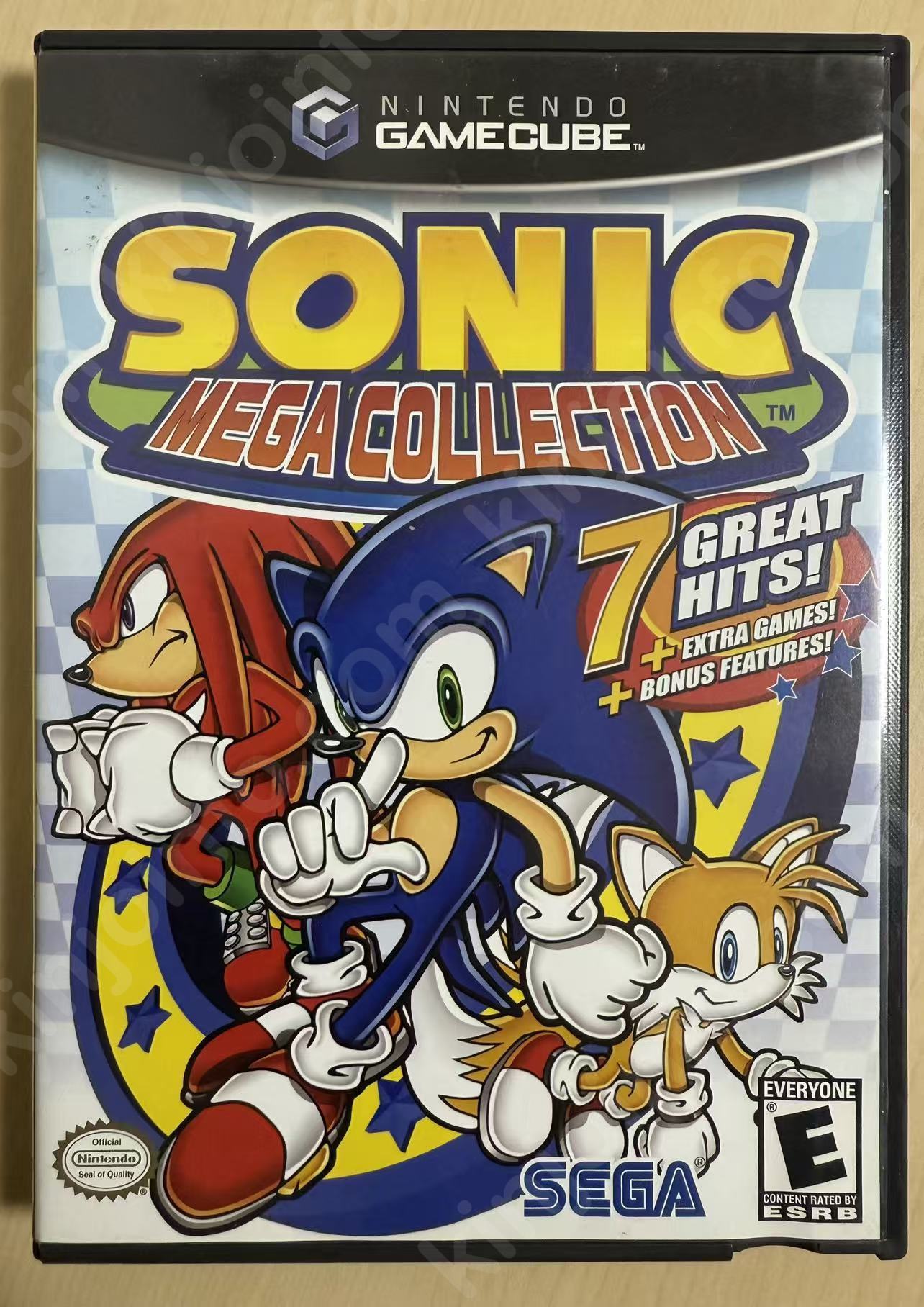 Sonic Mega Collection(ソニックメガコレクション)【中古美品・ 完品・GC北米版】