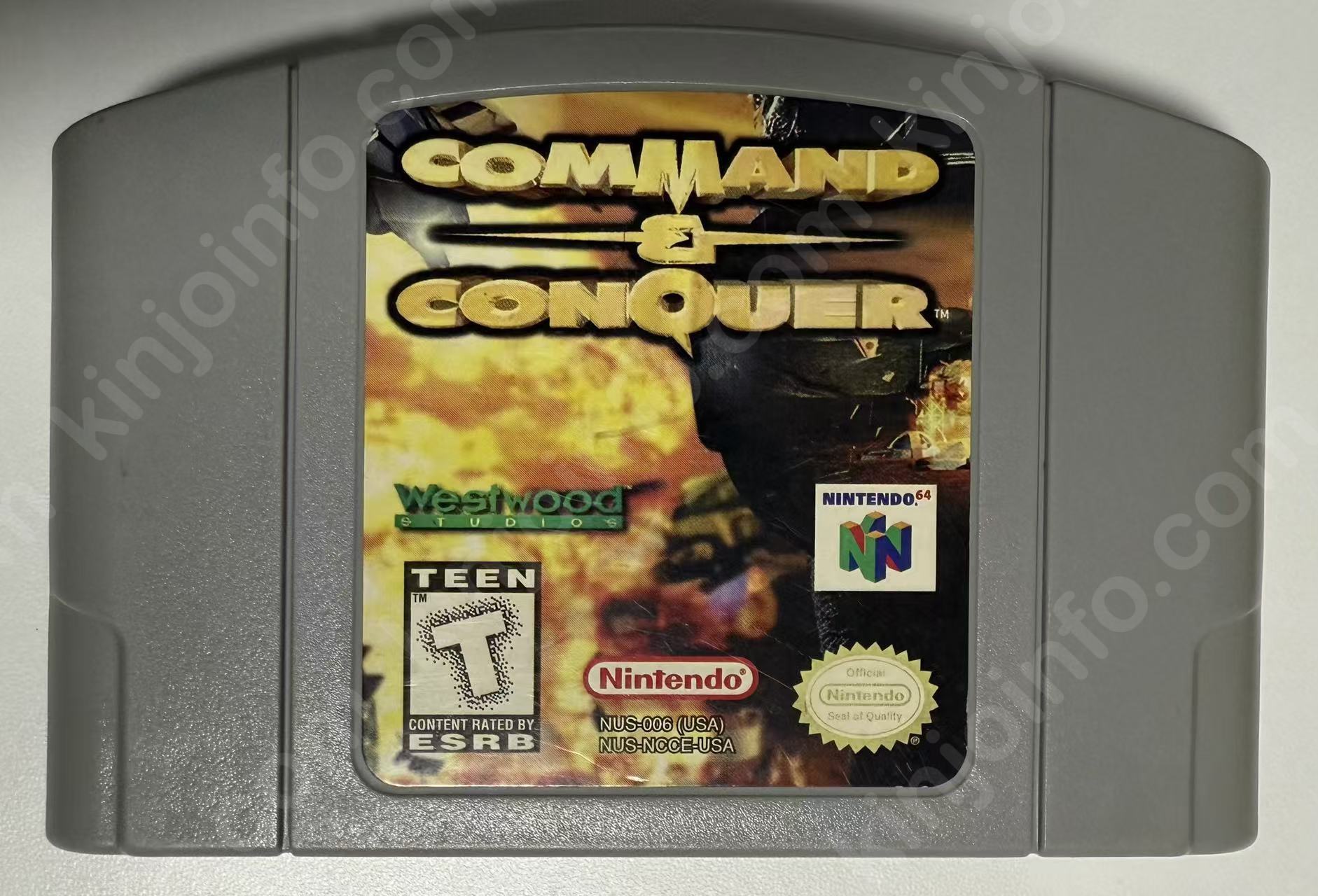 Command & Conquer（コマンド＆コンカー）【中古美品・N64北米版】