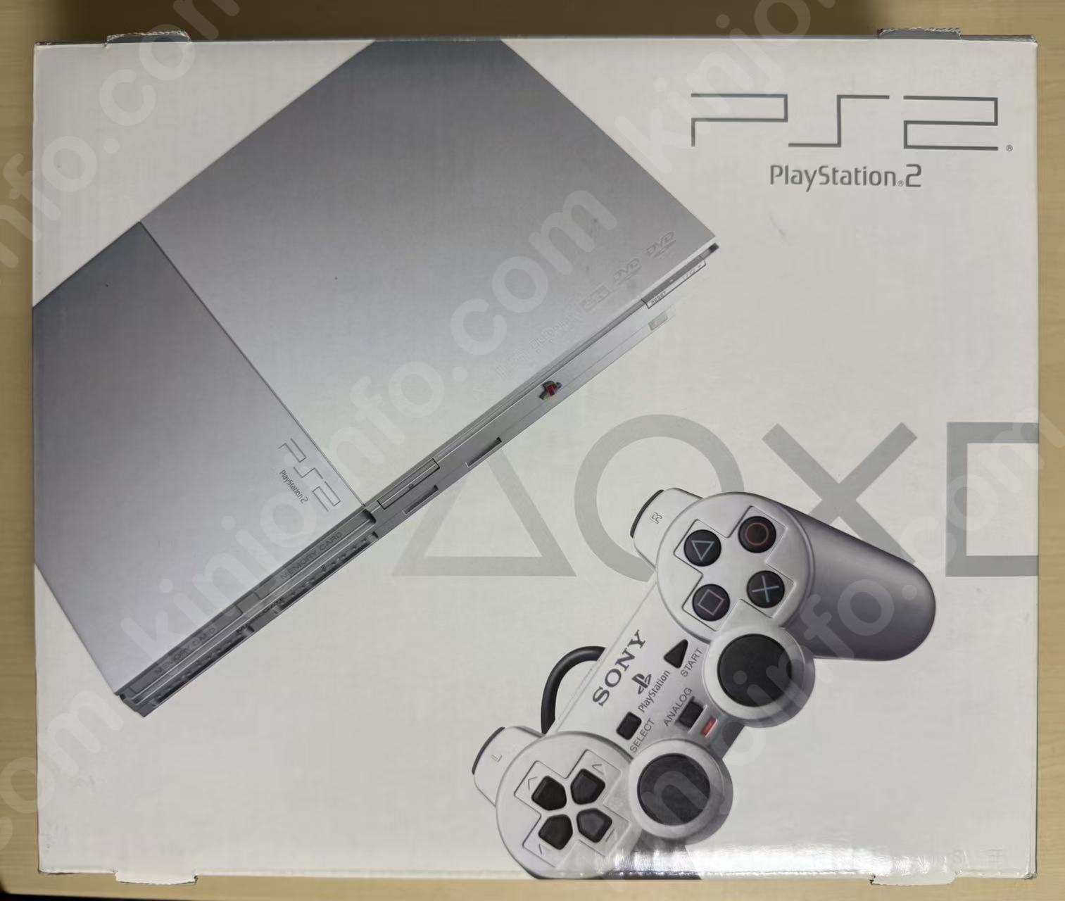 PlayStation 2 サテン・シルバー SCPH-90000 SS（PlayStation 2 Satin Silver SCPH-90000 SS）【中古美品・JP日本版】