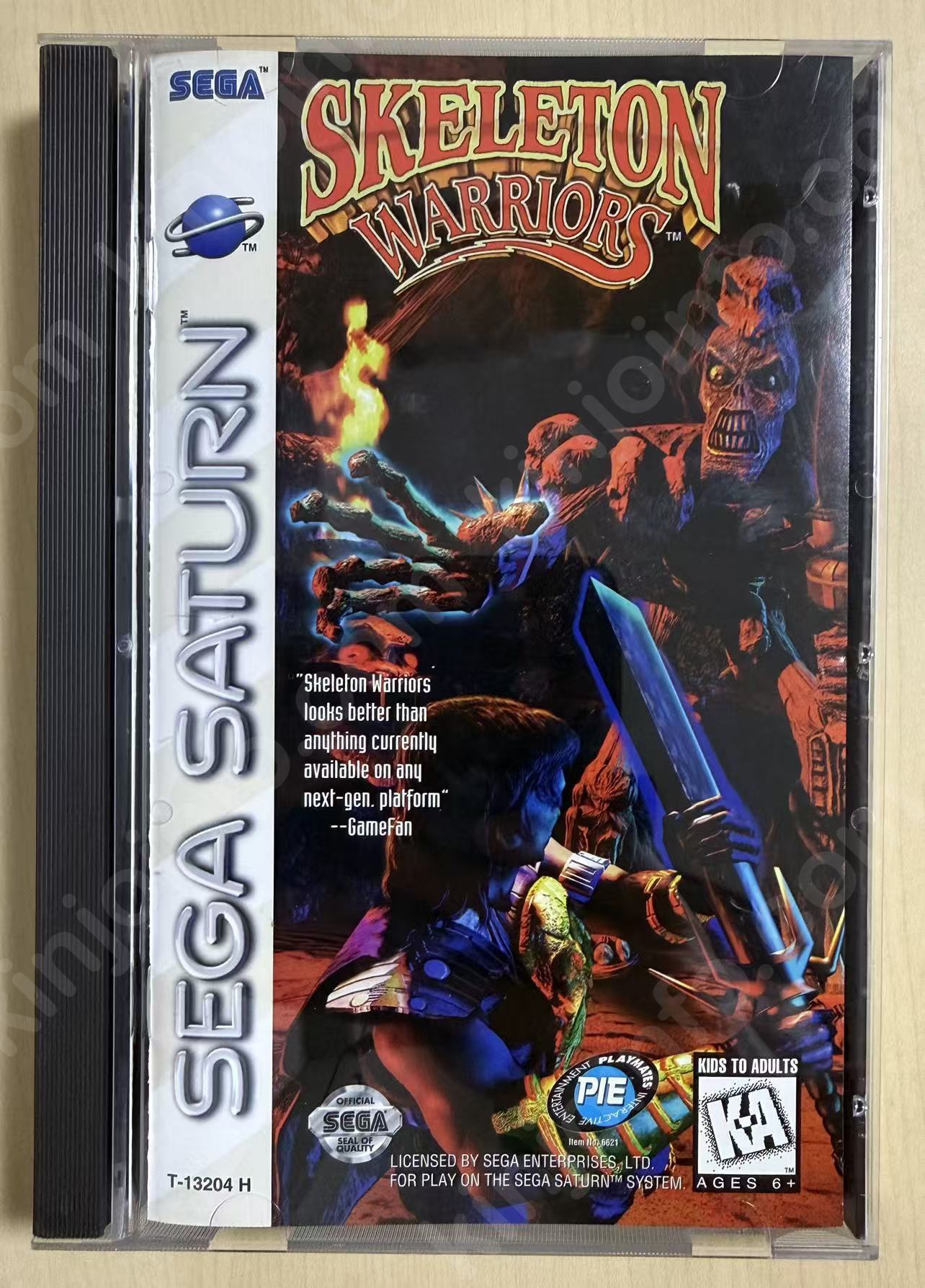 Skeleton Warriors（スケルトン・ウォーリアーズ）【中古美品・Saturn北米版】
