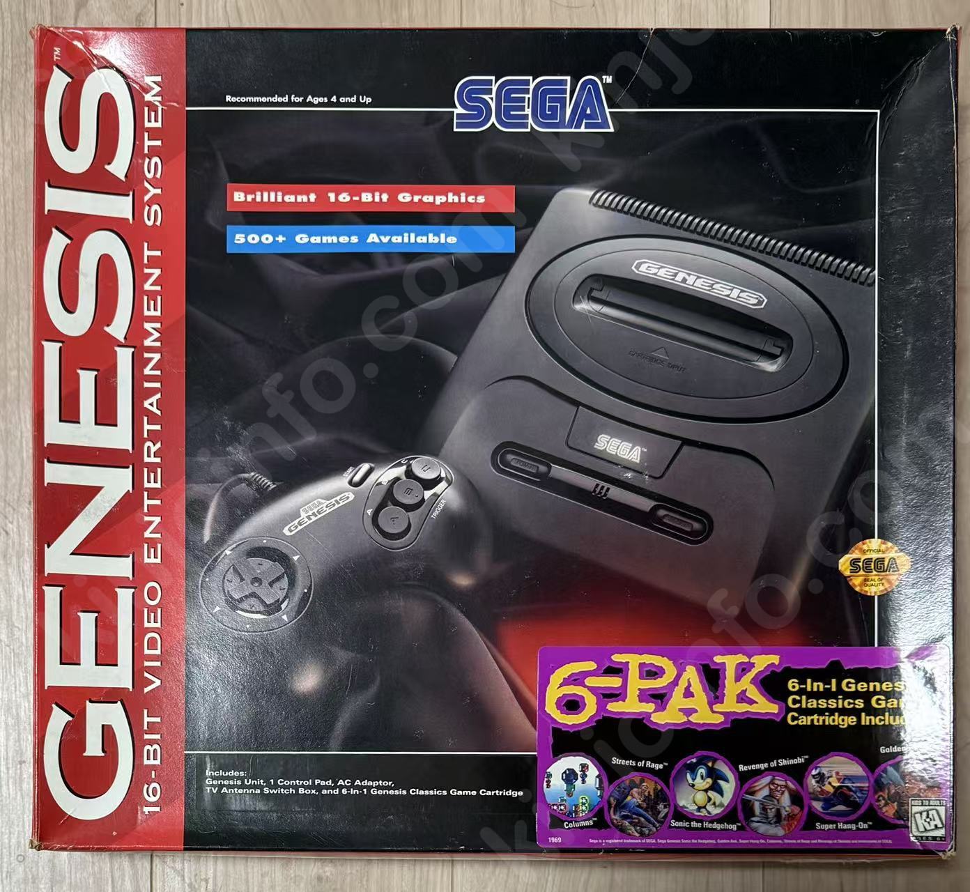 GENESIS（ジェネシスモデル2）本体一式【中古美品・MD北米版】