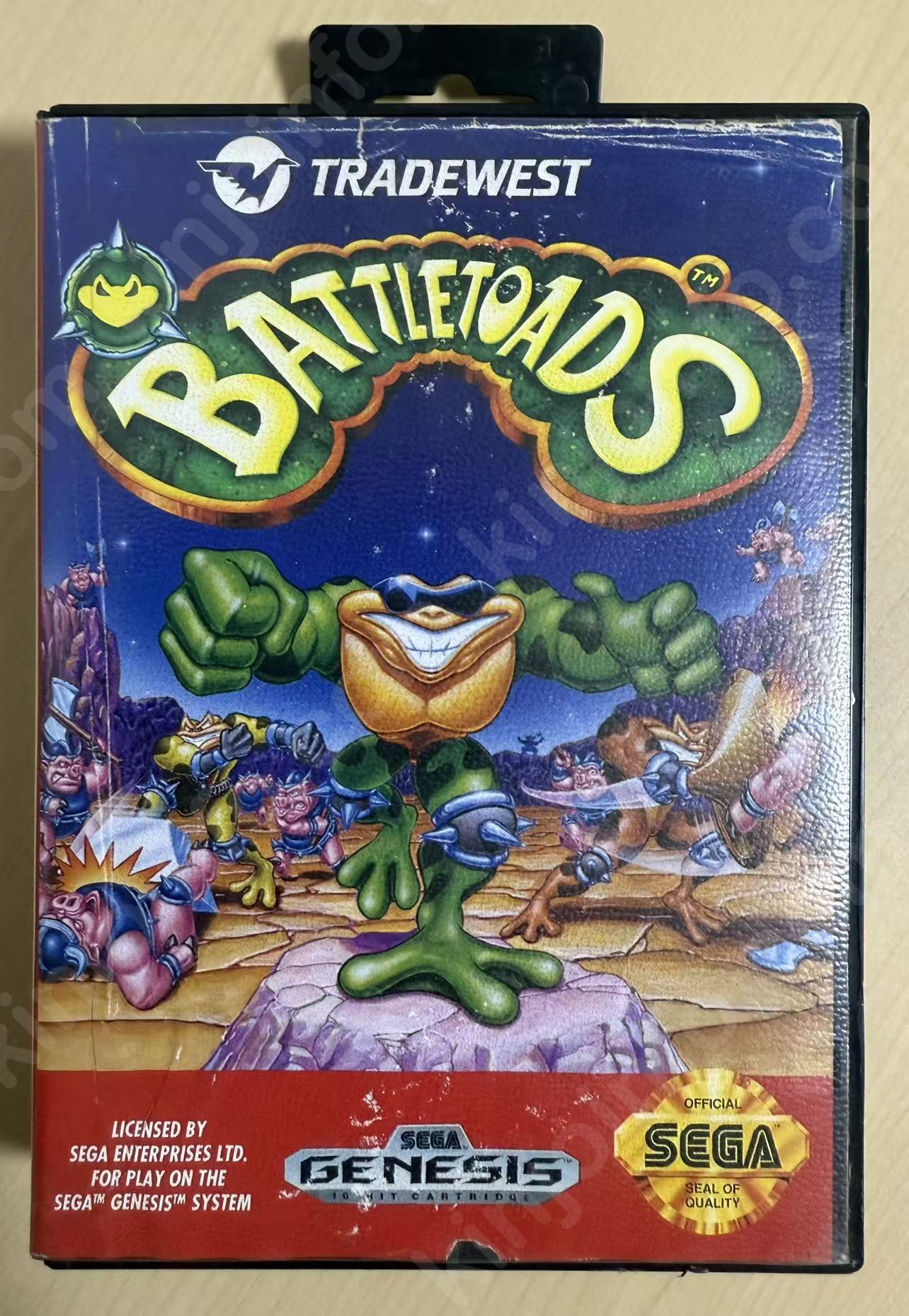 Battletoads(バトルトード)【中古・GENESIS北米版】