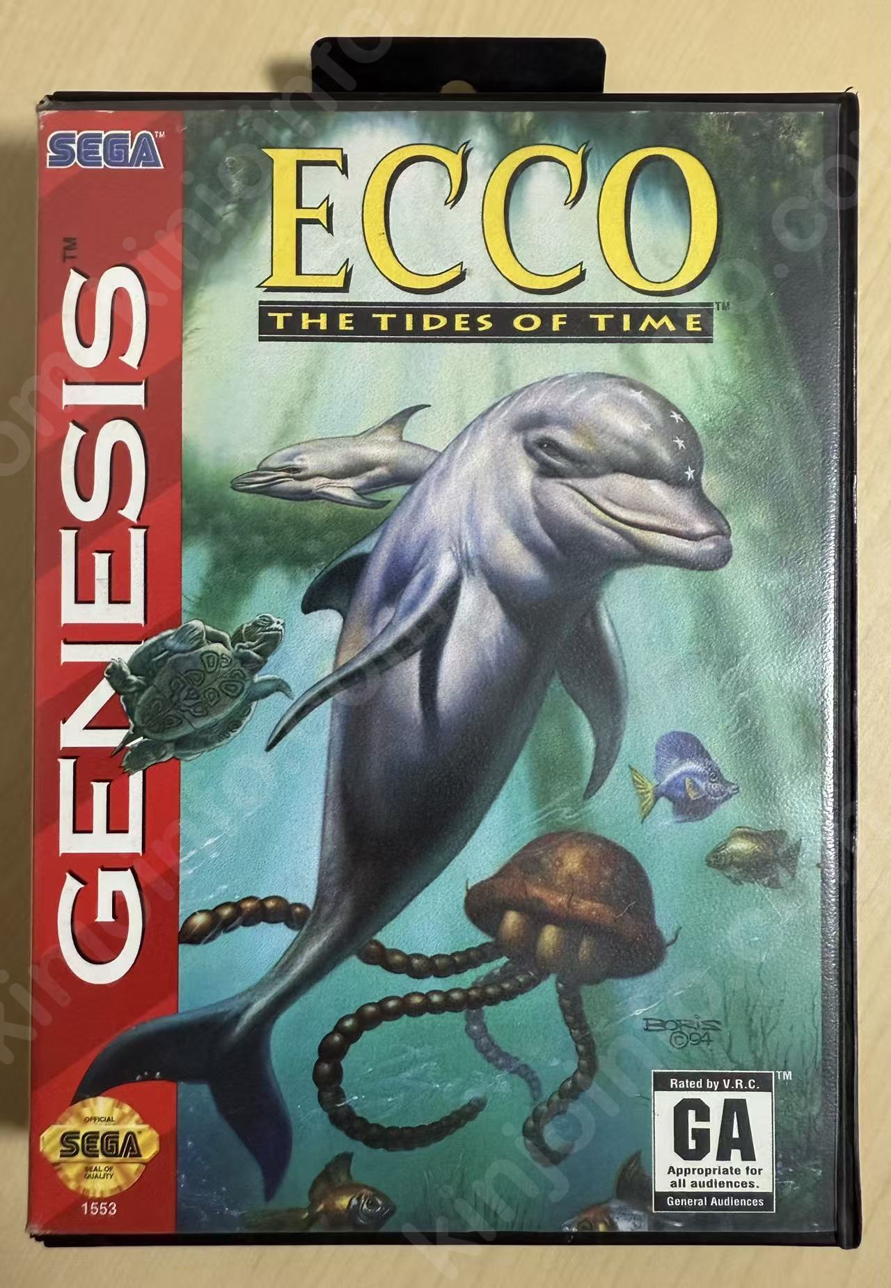 Ecco: The Tides of Time(エコー ザ タイズ オブ タイム)【中古・GENESIS北米版】