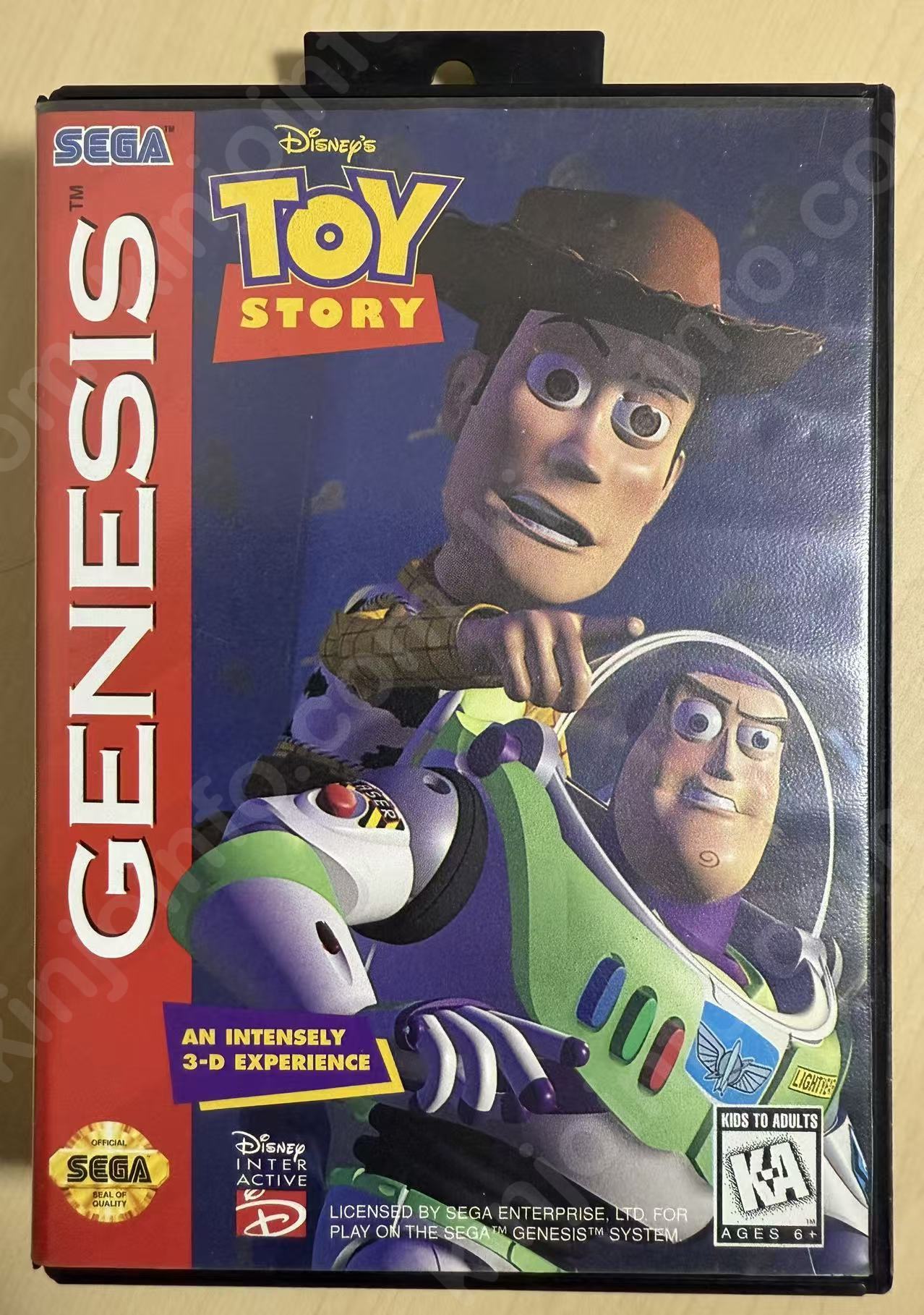 Toy Story(トイ・ストーリー)【中古・GENESIS北米版】