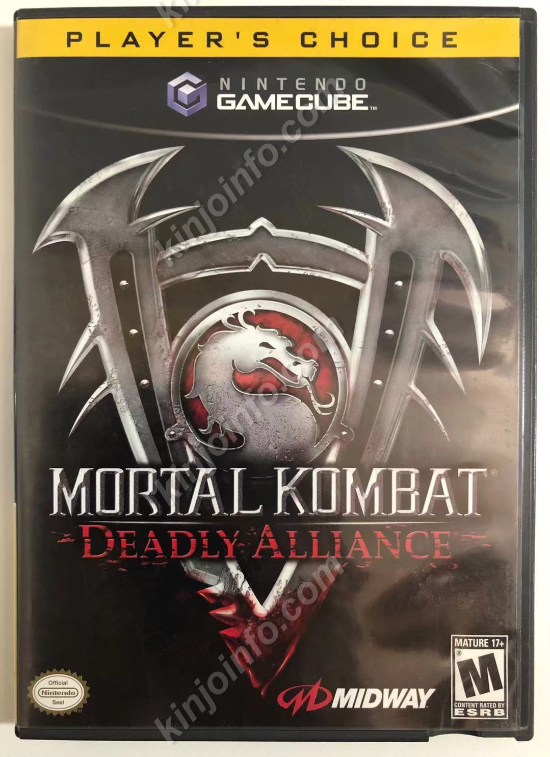 Mortal Kombat：Deadly Alliance【中古美品・HIT版・GC北米版】