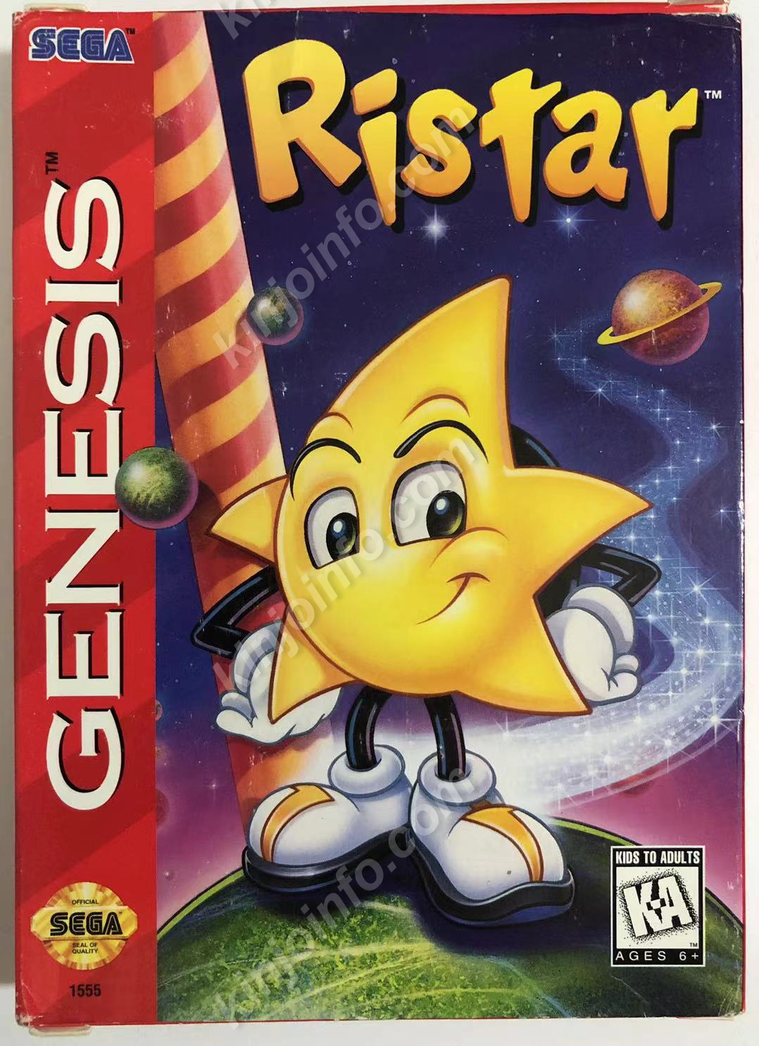 Ristar the Shooting Star【中古・Genesis版・MD北米版】