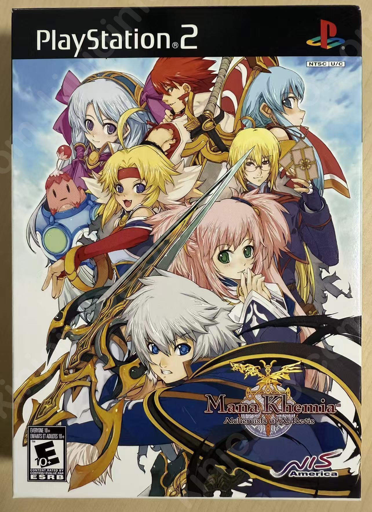 Mana Khemia: Alchemists of Al-Revis(マナケミア 学園の錬金術士たち)【中古美品・完品・PS2北米版】