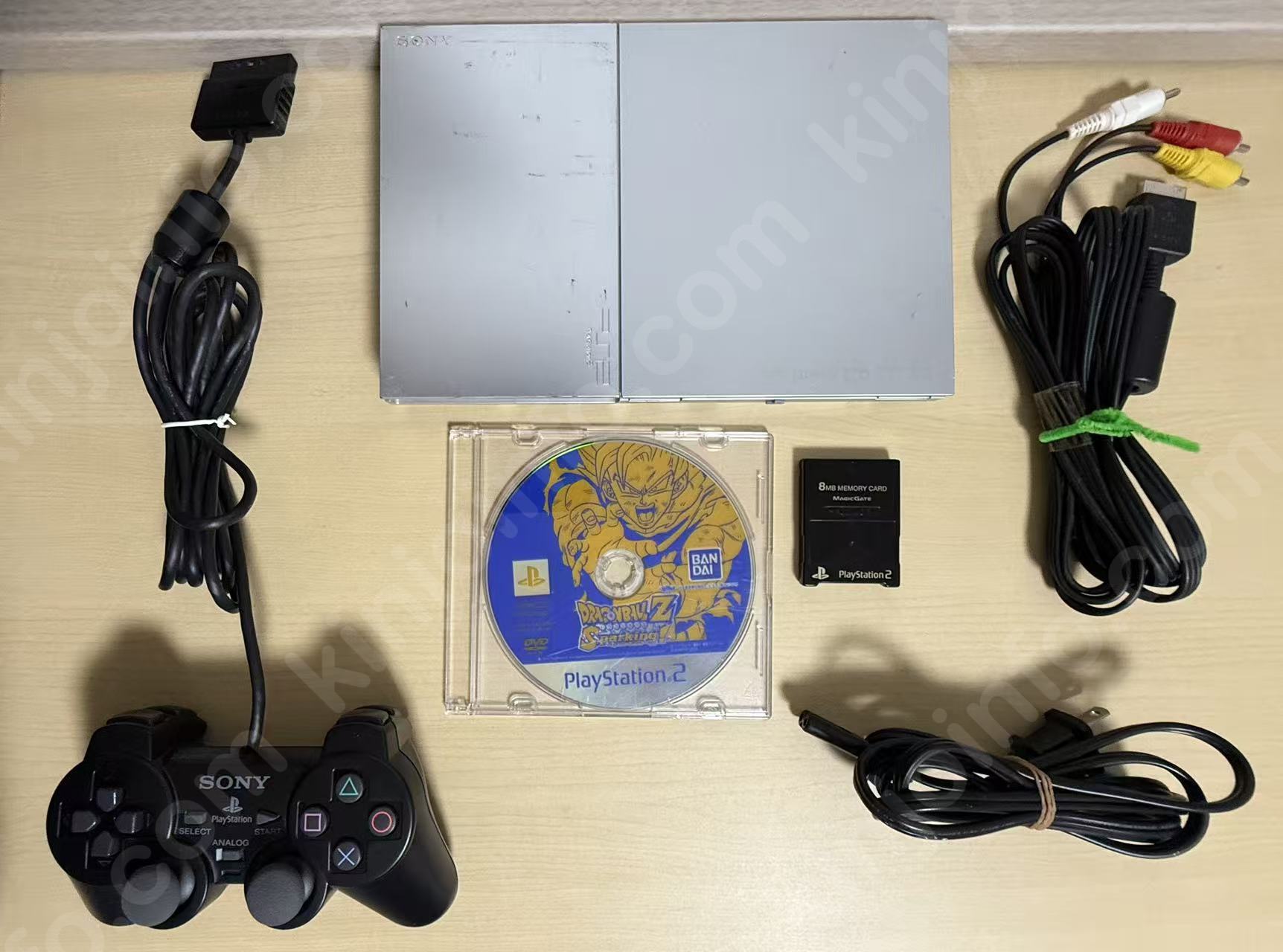 PS2本体一式（SCPH-90000SS）【中古・PS2日本版】