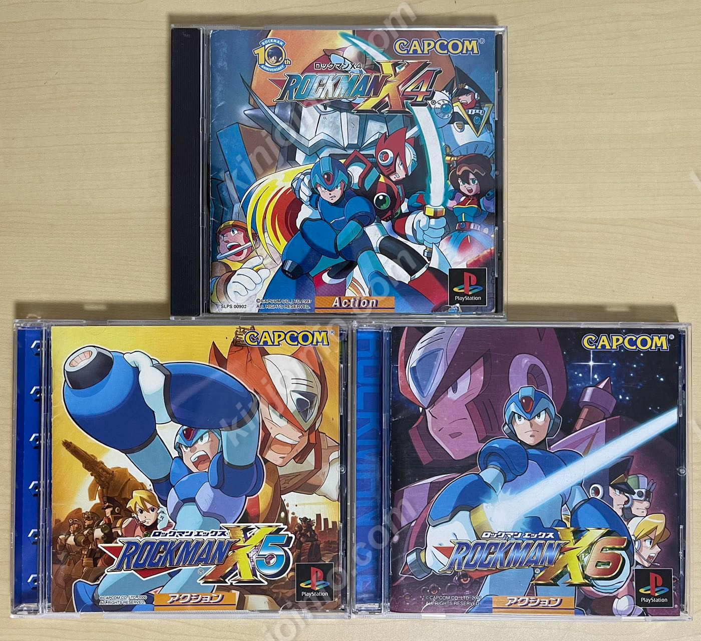 ロックマンX３本セット【中古・PS日本版】