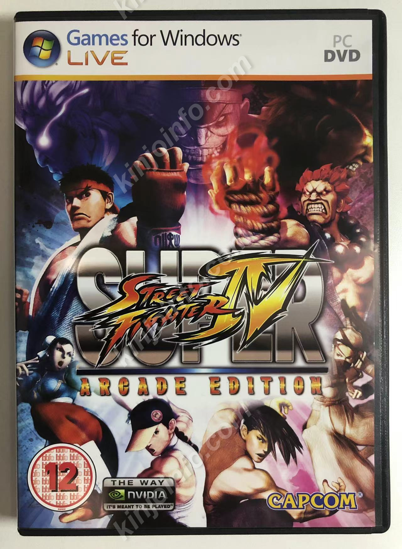 SUPER STREET FIGHTER IV ARCADE EDITION【中古・PC日本版】