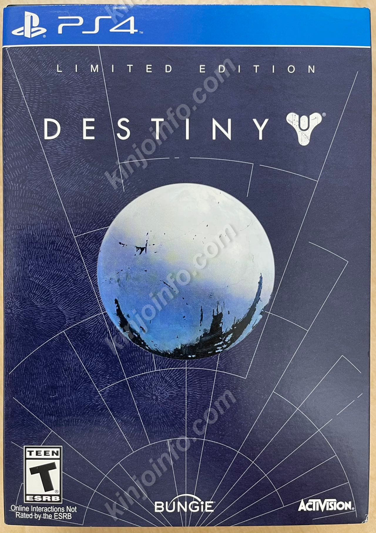 Destiny【中古美品・メタルケース限定版・PS4北米版】