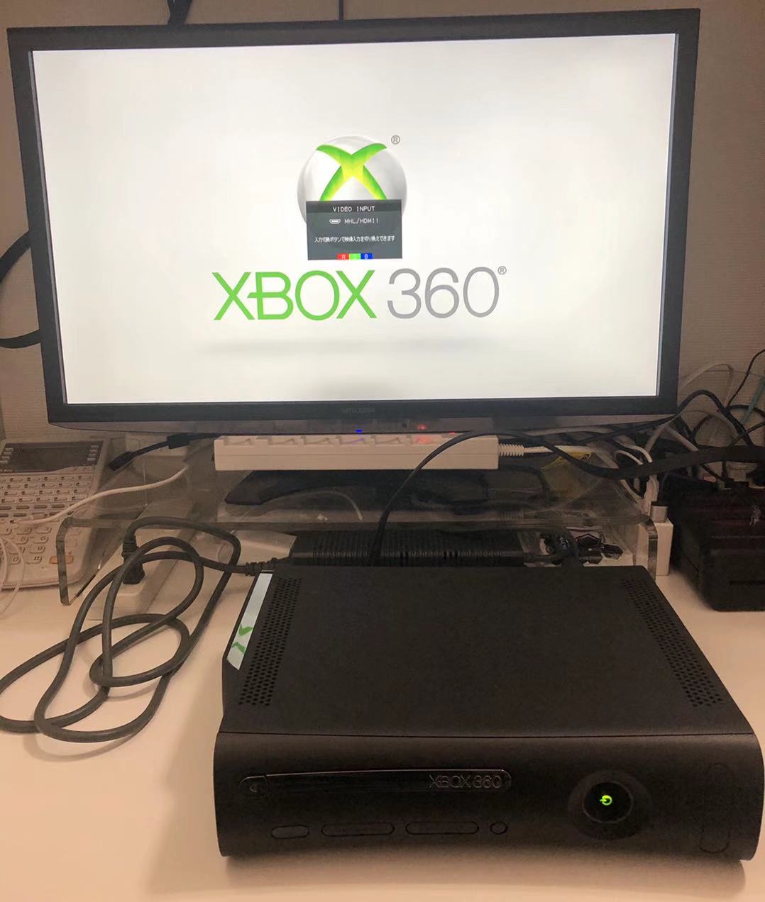 Xbox 360 エリート本体セット【中古美品・日本版】