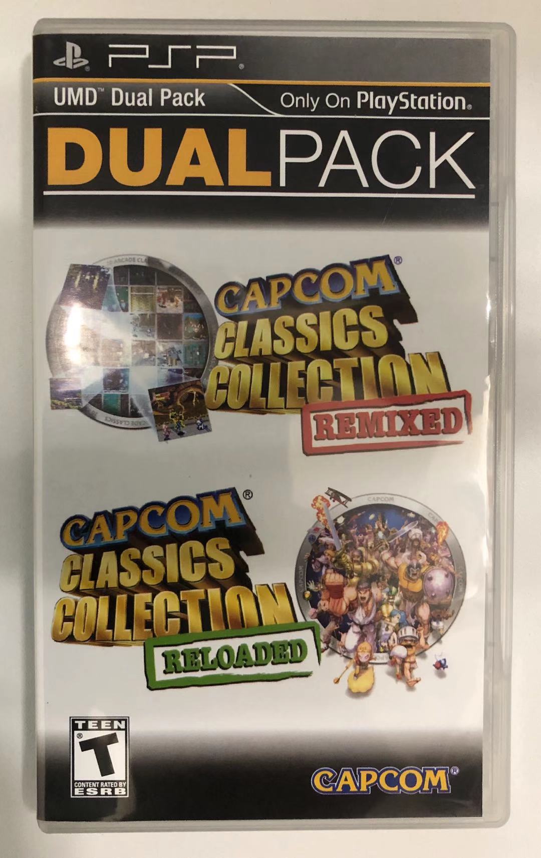 Capcom Classics Collection Dual Pack【中古・PSP北米版】