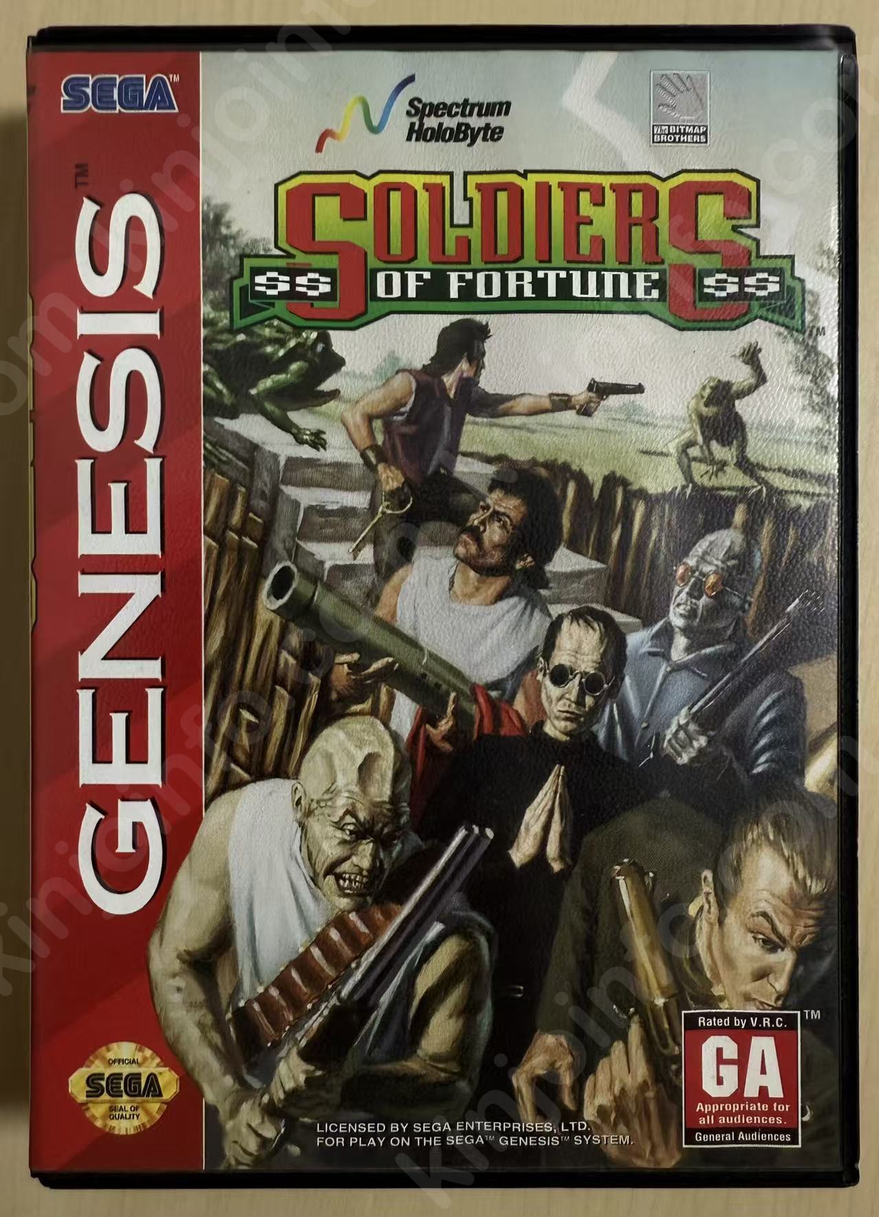 Soldiers of Fortune（ソルジャーズ・オブ・フォーチュン）【中古美品・genesis北米版】