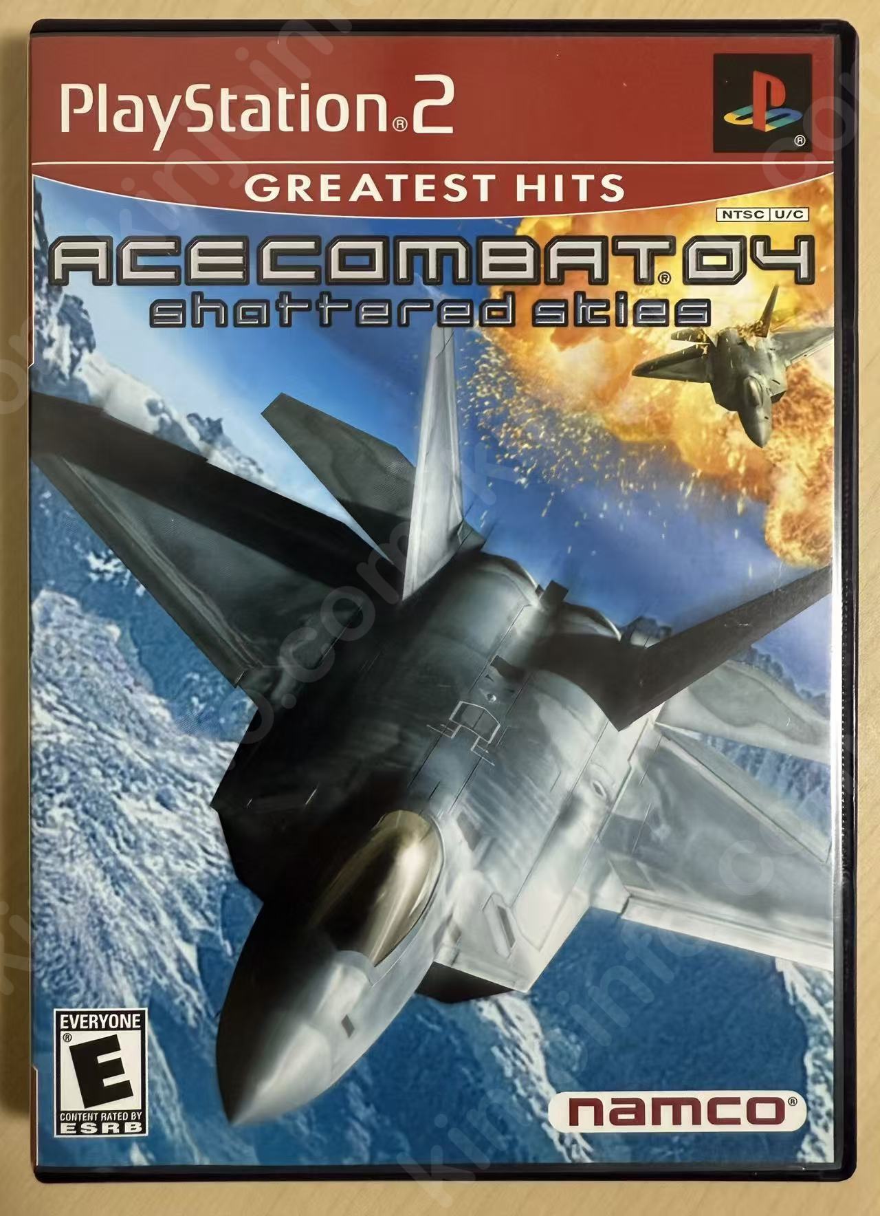Ace Combat 04: Shattered Skies（エースコンバット04 シャッタードスカイ）【中古美品・PS2北米版】