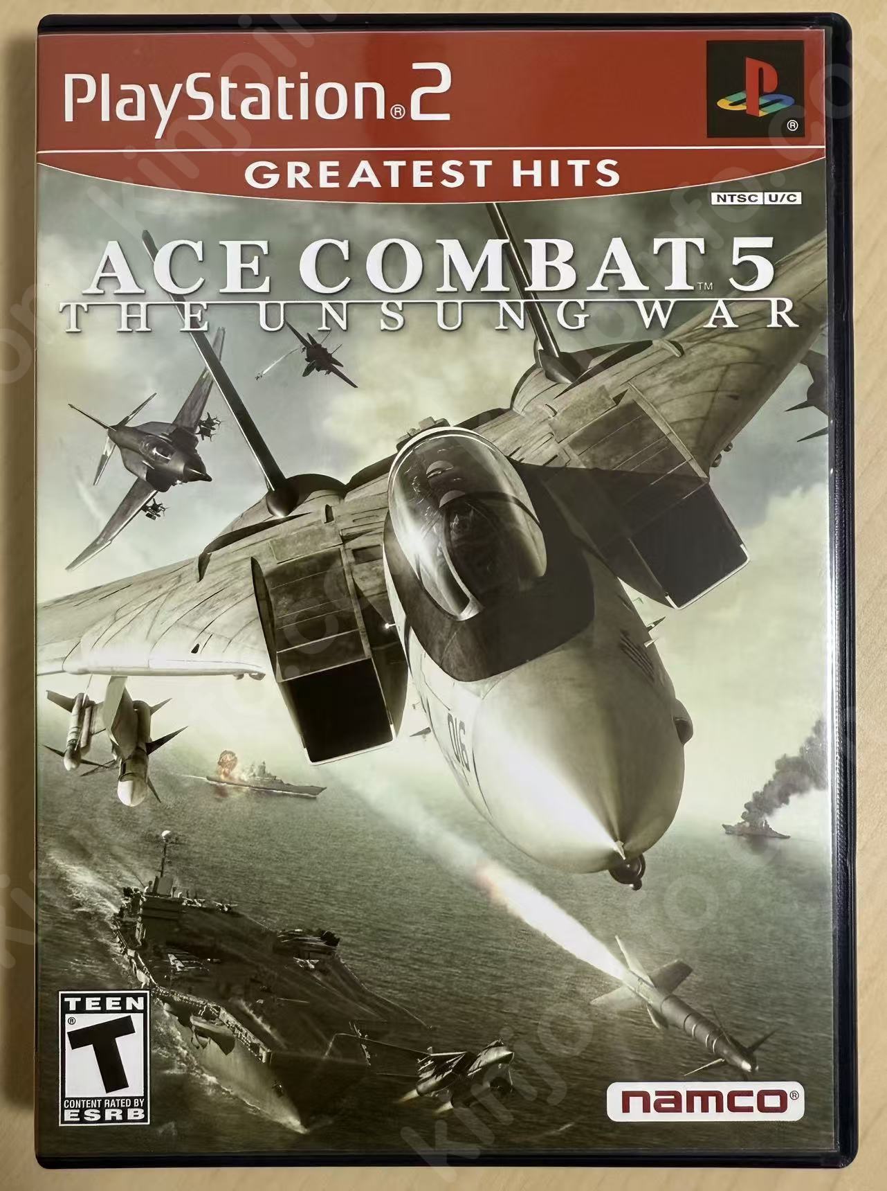 Ace Combat 5: The Unsung War（エースコンバット5 ジ・アンサング・ウォー）【中古美品・GH版・PS2北米版】