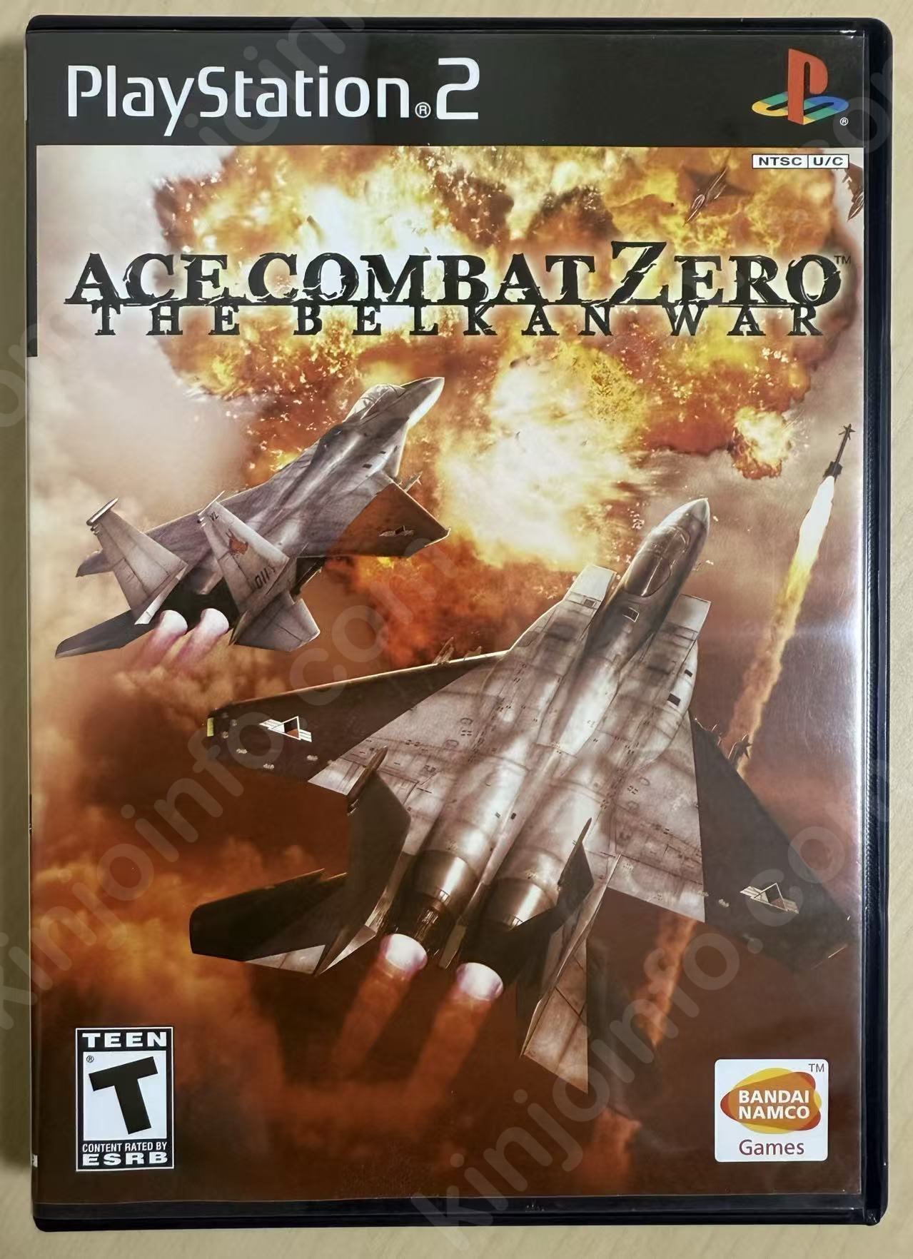 Ace Combat Zero: The Belkan War（エースコンバット・ゼロ ザ・ベルカン・ウォー）【中古美品・PS2北米版】