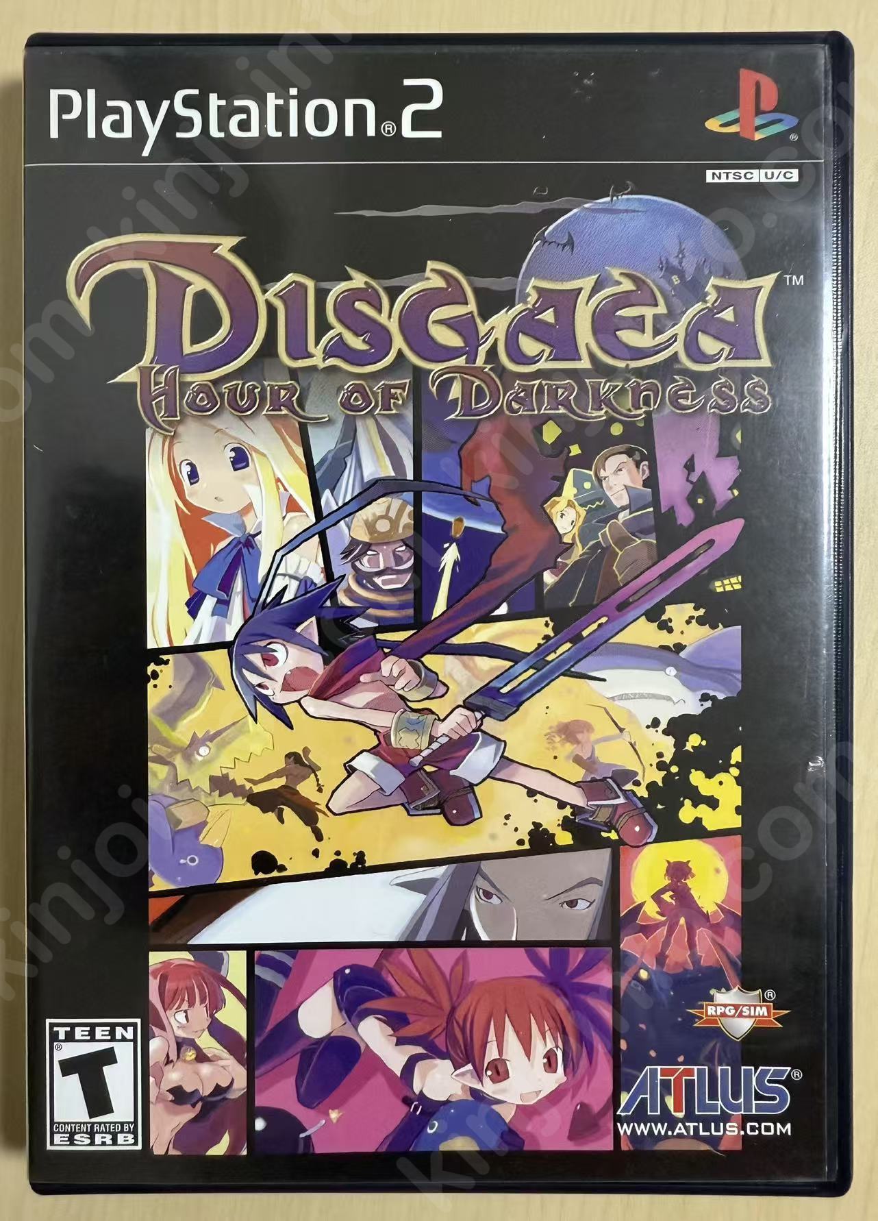 Disgaea: Hour of Darkness（魔界戦記ディスガイア）【中古美品・PS2北米版】