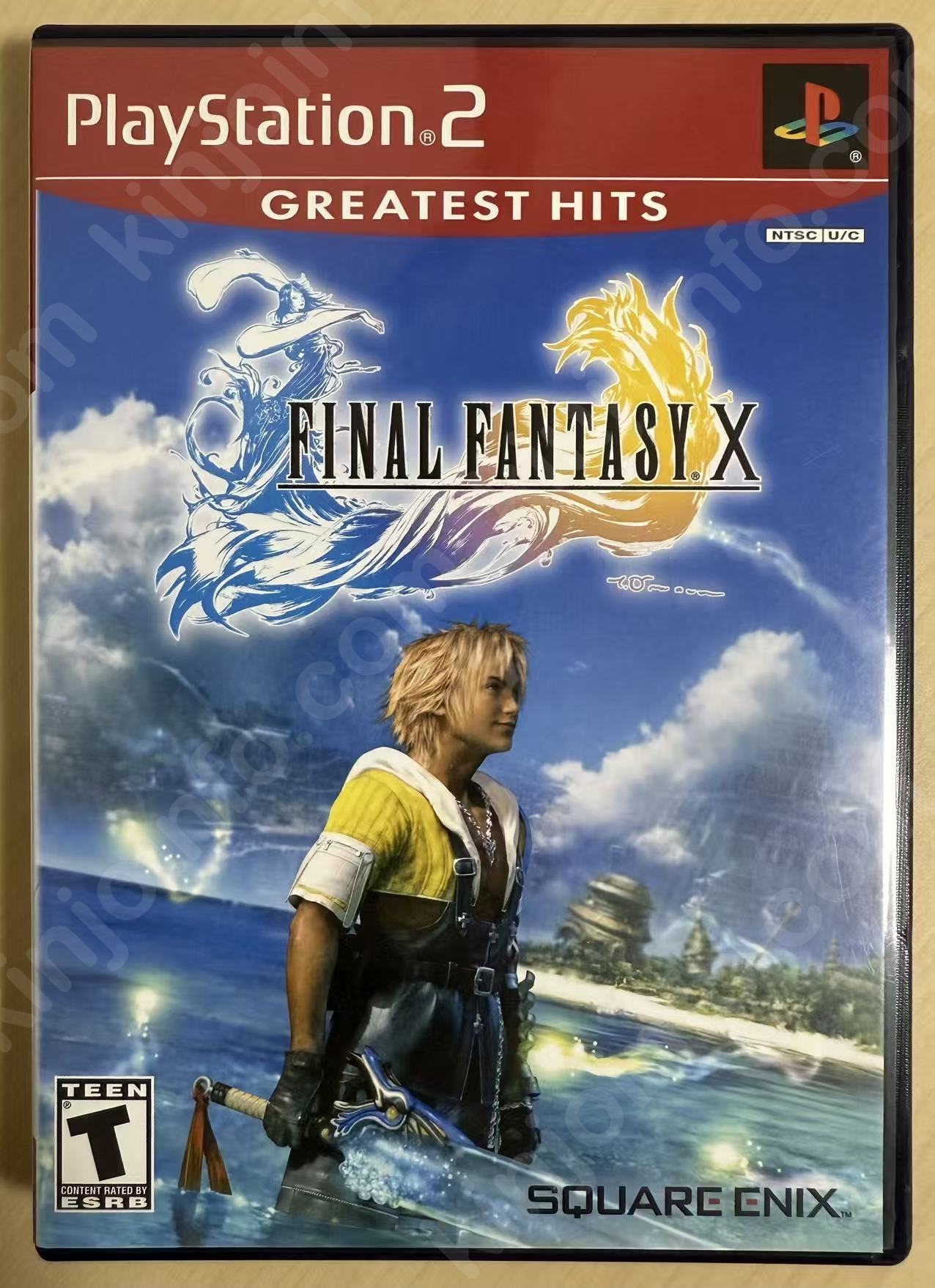 Final Fantasy X (Greatest Hits)（ファイナルファンタジーX グレイテスト・ヒッツ版）【中古美品・PS2北米版】