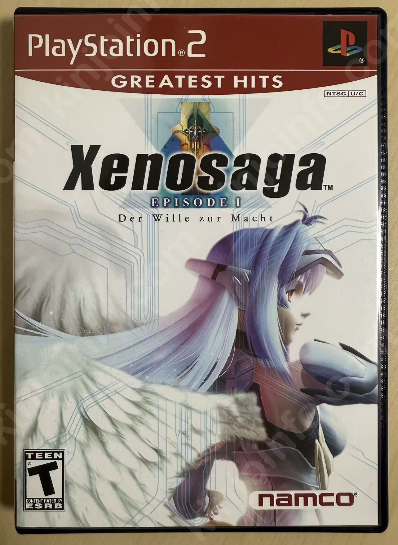 Xenosaga Episode I: Der Wille zur Macht（ゼノサーガ エピソードI 力への意思）【中古美品・PS2北米版】