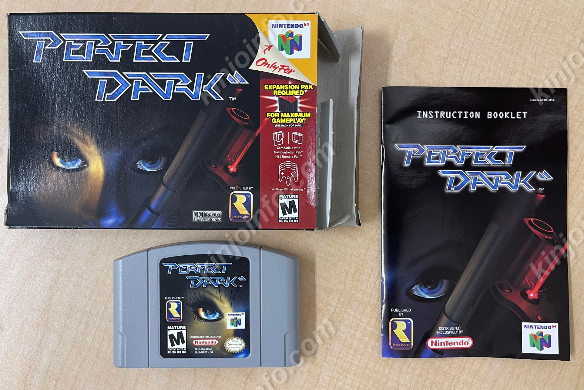 Perfect Dark（パーフェクトダーク）【新品未使用・N64北米版 