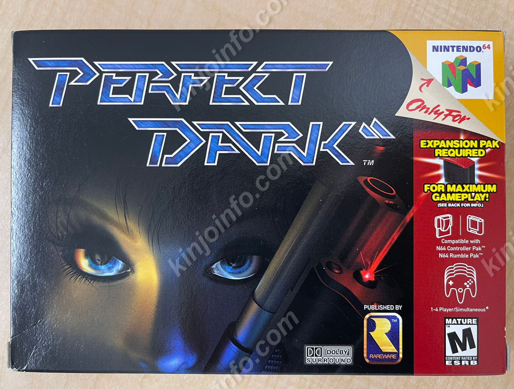 Perfect Dark（パーフェクトダーク）【新品未使用・N64北米版】