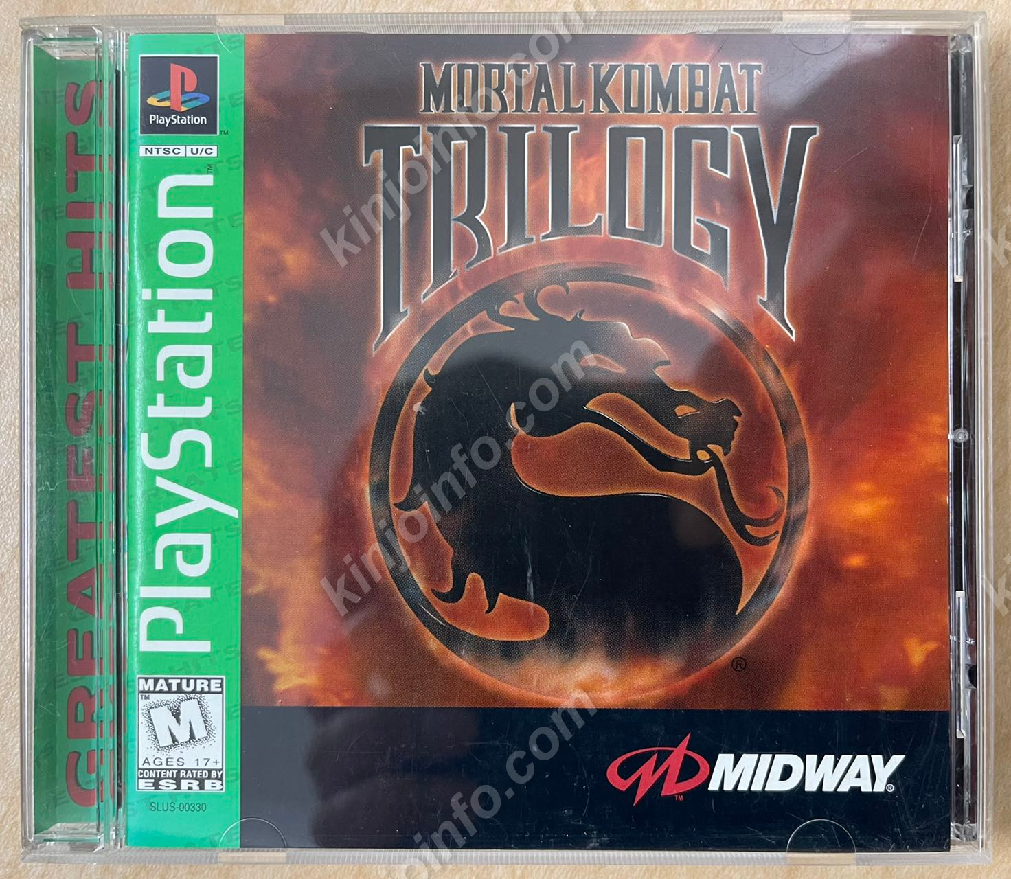 Mortal Kombat Trilogy【中古美品・PS北米版】
