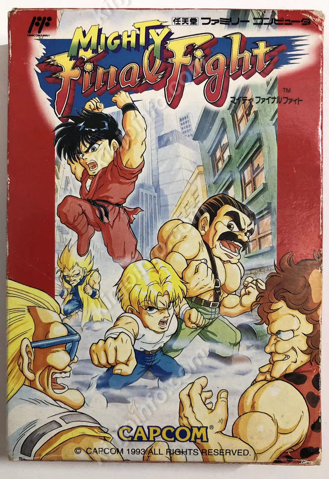 Mighty Final Fight(マイティファイナルファイト)【中古・FC日本版 