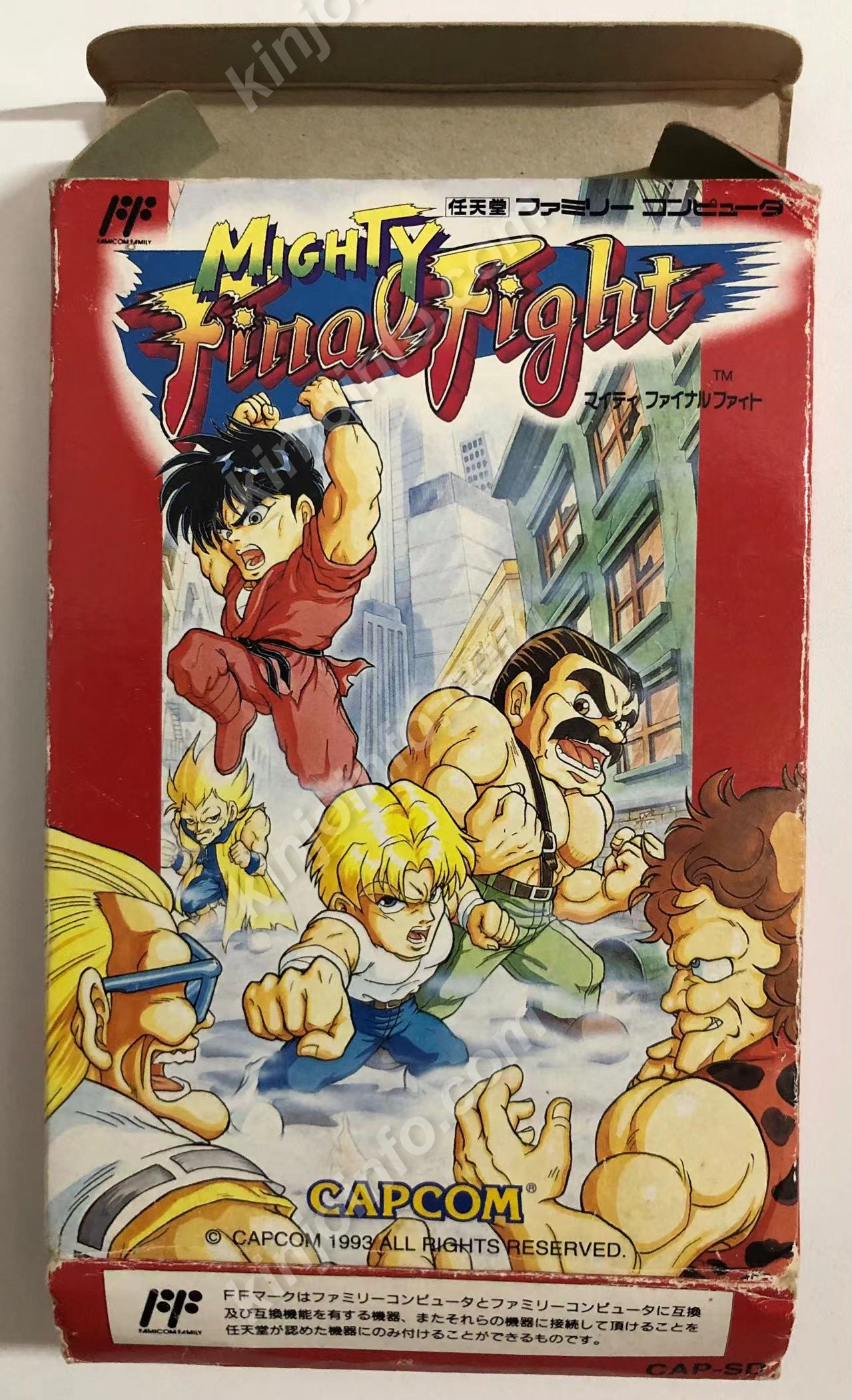 Mighty Final Fight(マイティファイナルファイト)【中古・FC日本版 ...