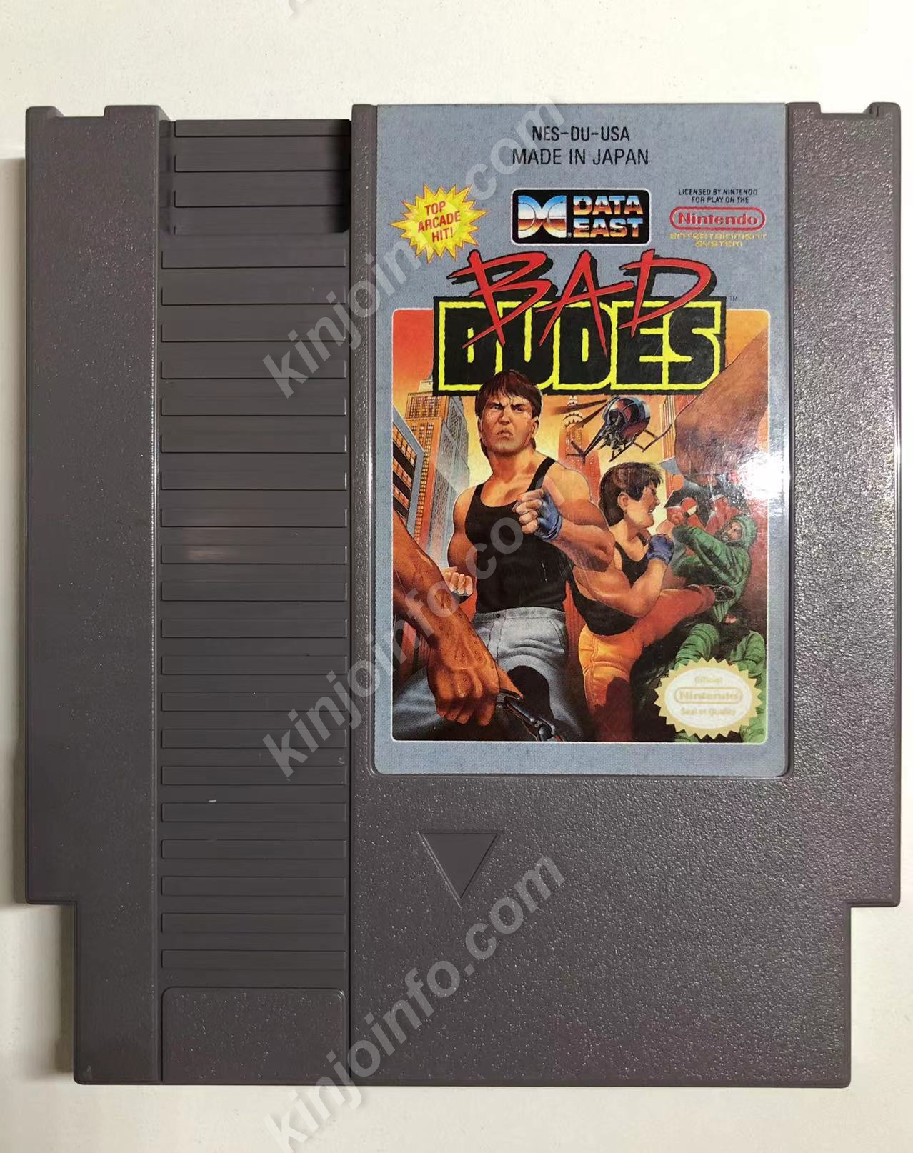 BAD DUDES（ドラゴンニンジャ）【中古美品・NES北米版】