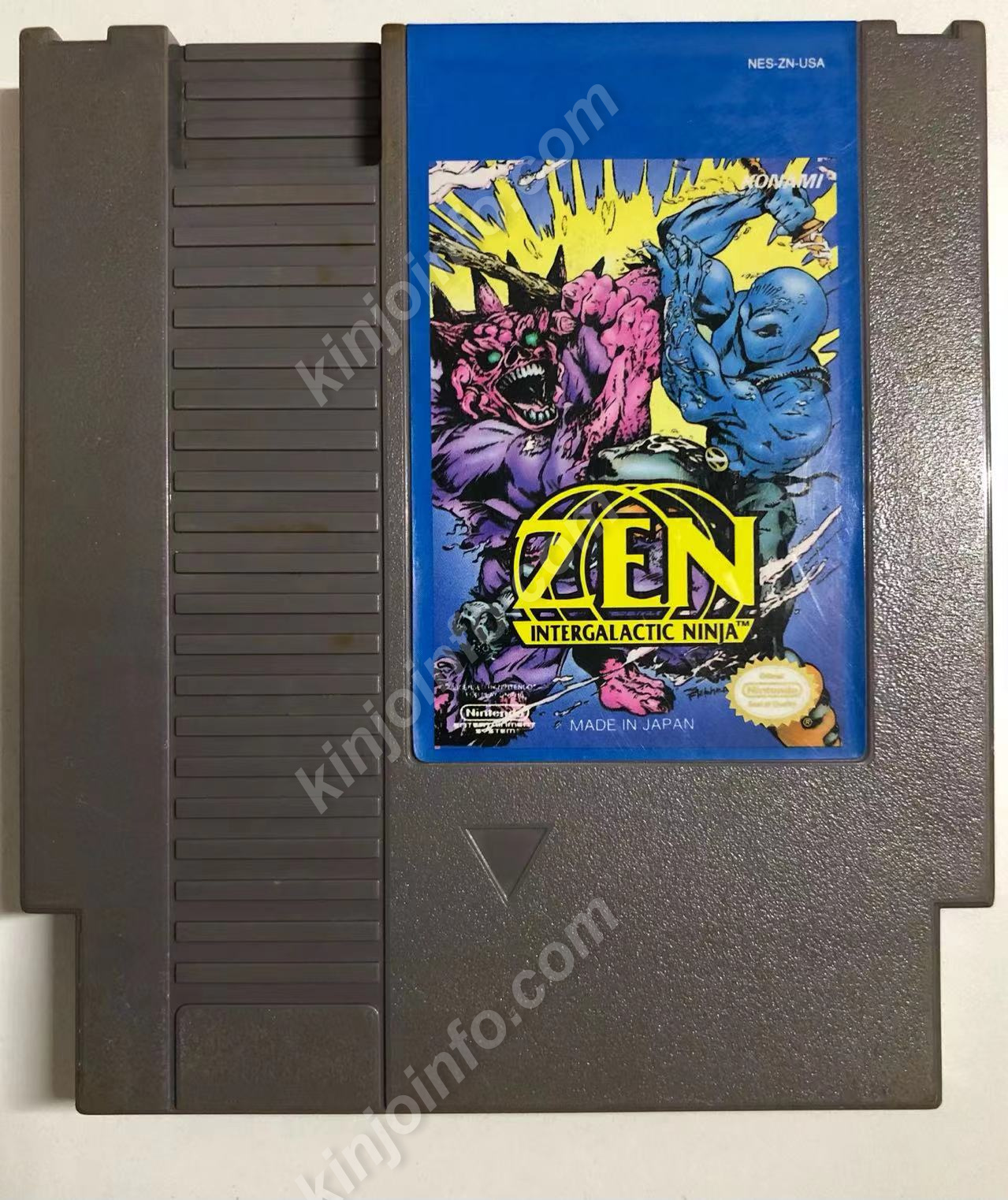 Zen: Intergalactic Ninja【中古・NES北米版】 / kinjoinfo