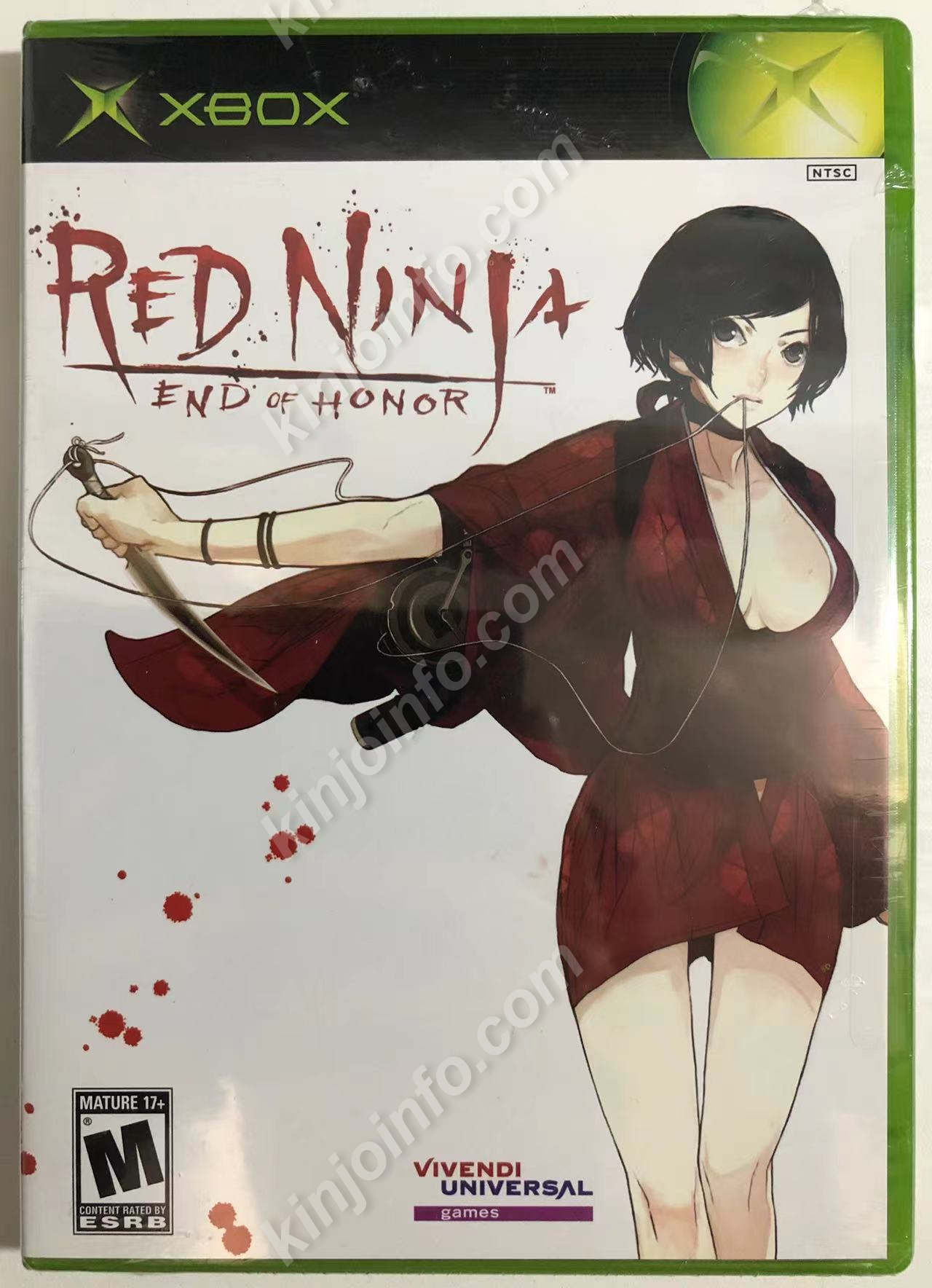 Red Ninja: End of Honor(紅忍 血河の舞)【新品未開封・XBOX北米版 