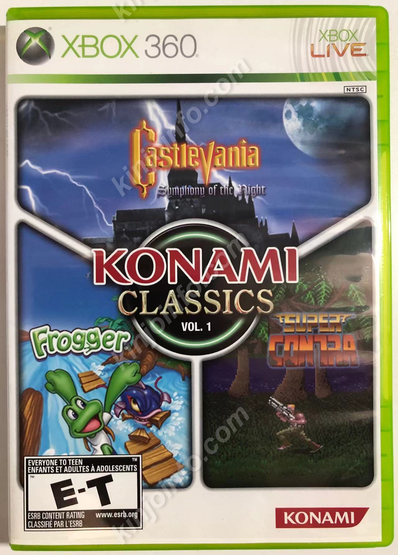 Konami Classics Vol.1【中古美品・xbox360北米版】