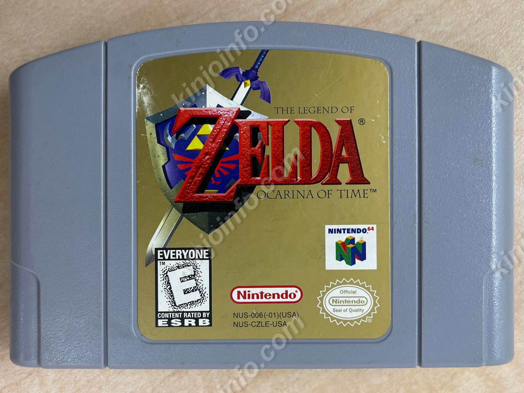 The Legend of Zelda: Ocarina of Time（ゼルダの伝説 時のオカリナ）【中古・N64北米版】