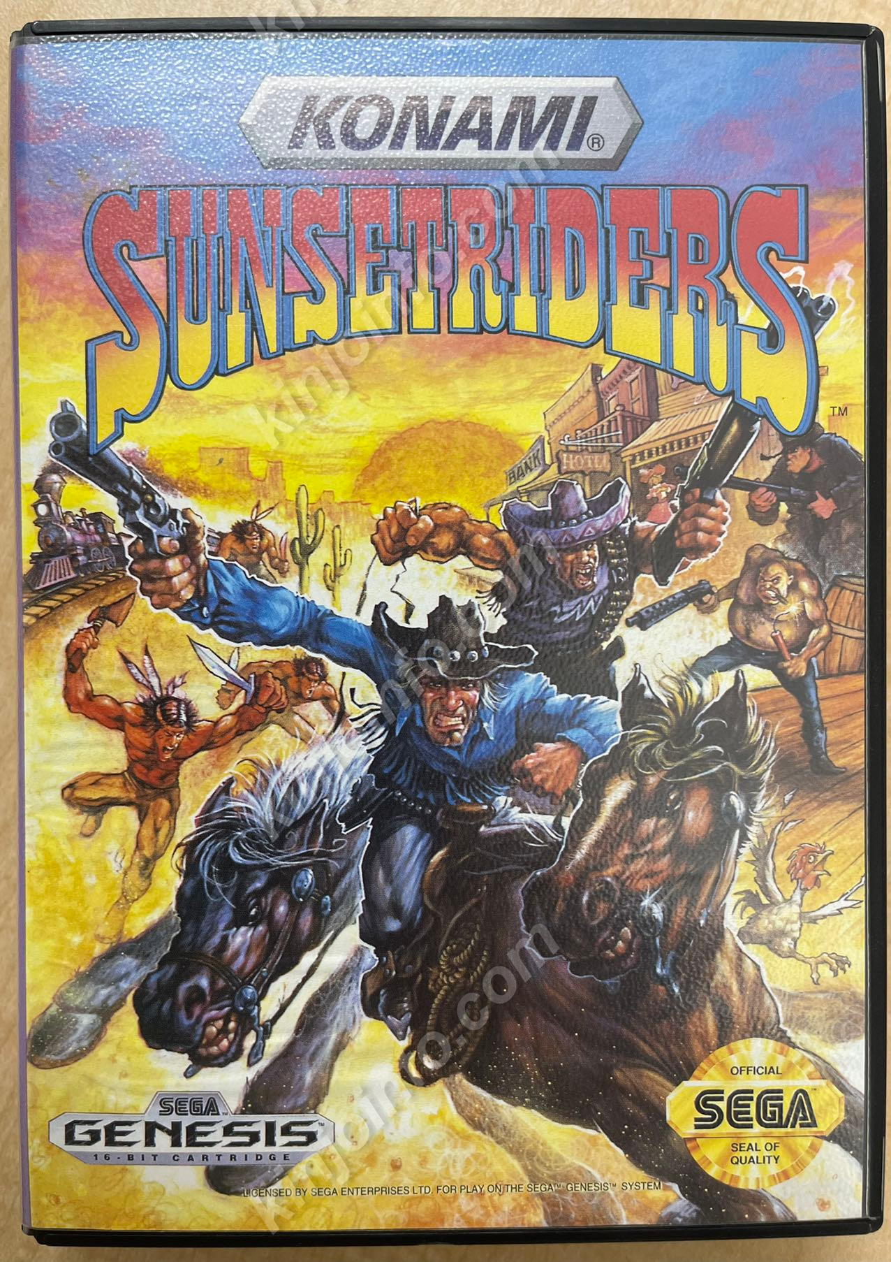 Sunset Riders（サンセットライダーズ）【中古・Genesis北米版】
