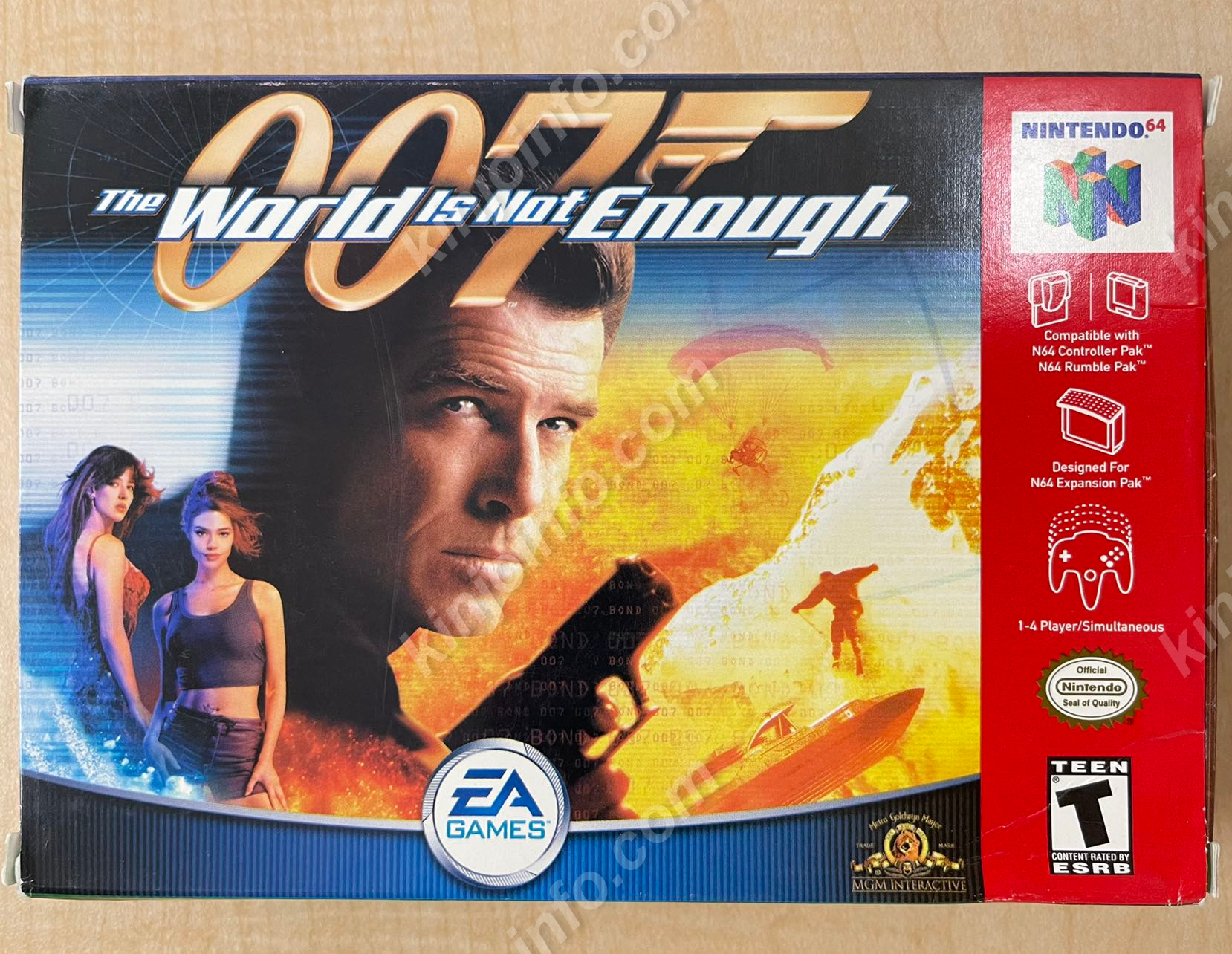 007 : The World Is Not Enough【中古美品・N64北米版】