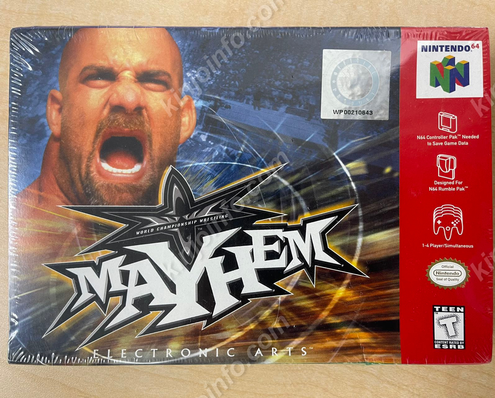 WCW Mayhem（WCWメイヘム）【新品未開封・N64北米版】