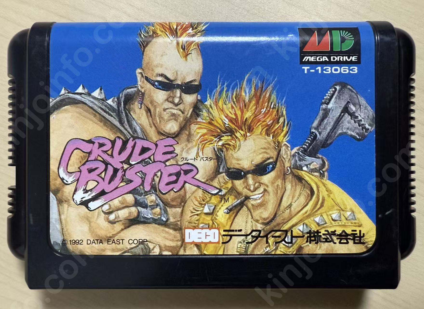 クルードバスター（Two Crude Dudes）【中古美品・MD日本版】