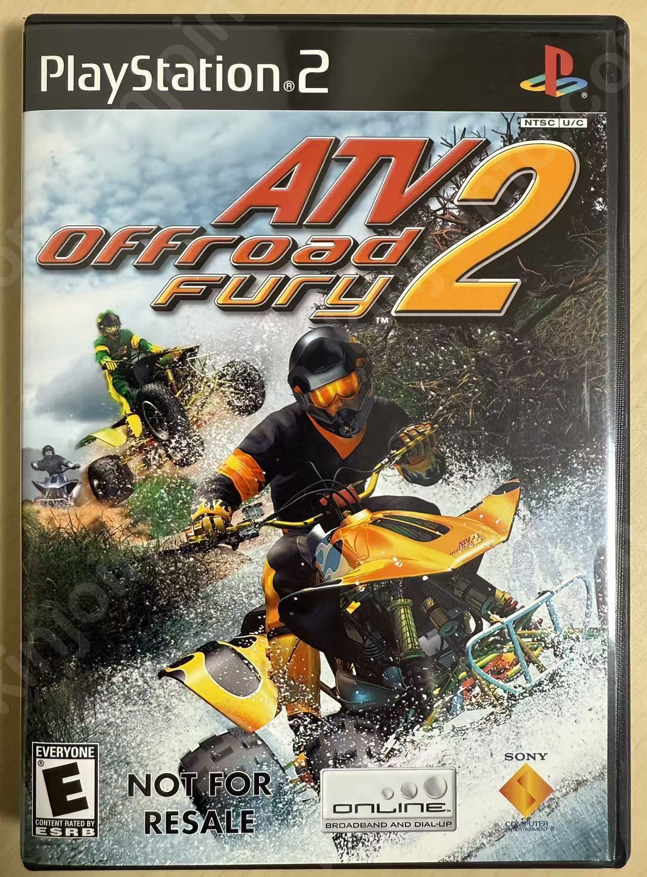 ATV Offroad Fury 2（ATV オフロード フューリー2）【中古美品・PS2北米版】