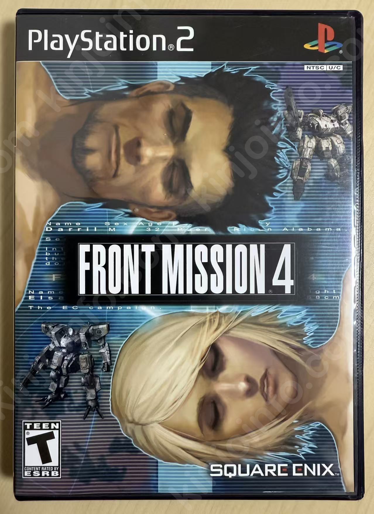 Front Mission 4（フロントミッション4）【中古美品・PS2北米版】