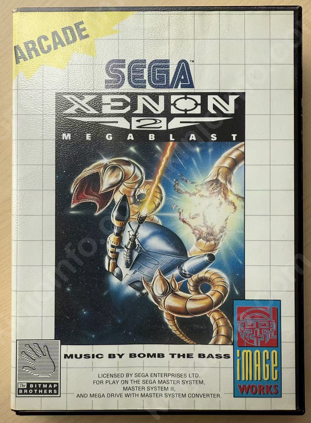 Xenon 2: Megablast（ゼノン2 メガブラスト）【中古美品・SMS欧州版】