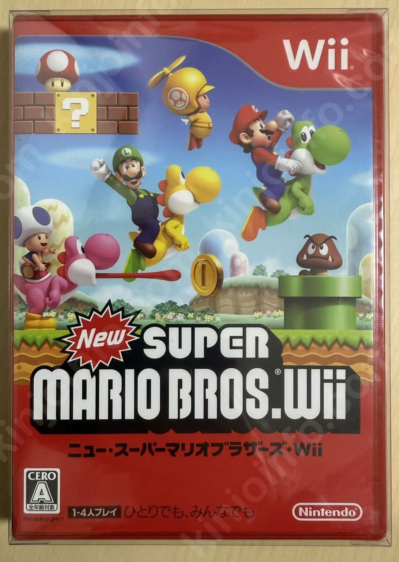 New スーパーマリオブラザーズ Wii（New Super Mario Bros. Wii）【新品未開封・Wii日本版】