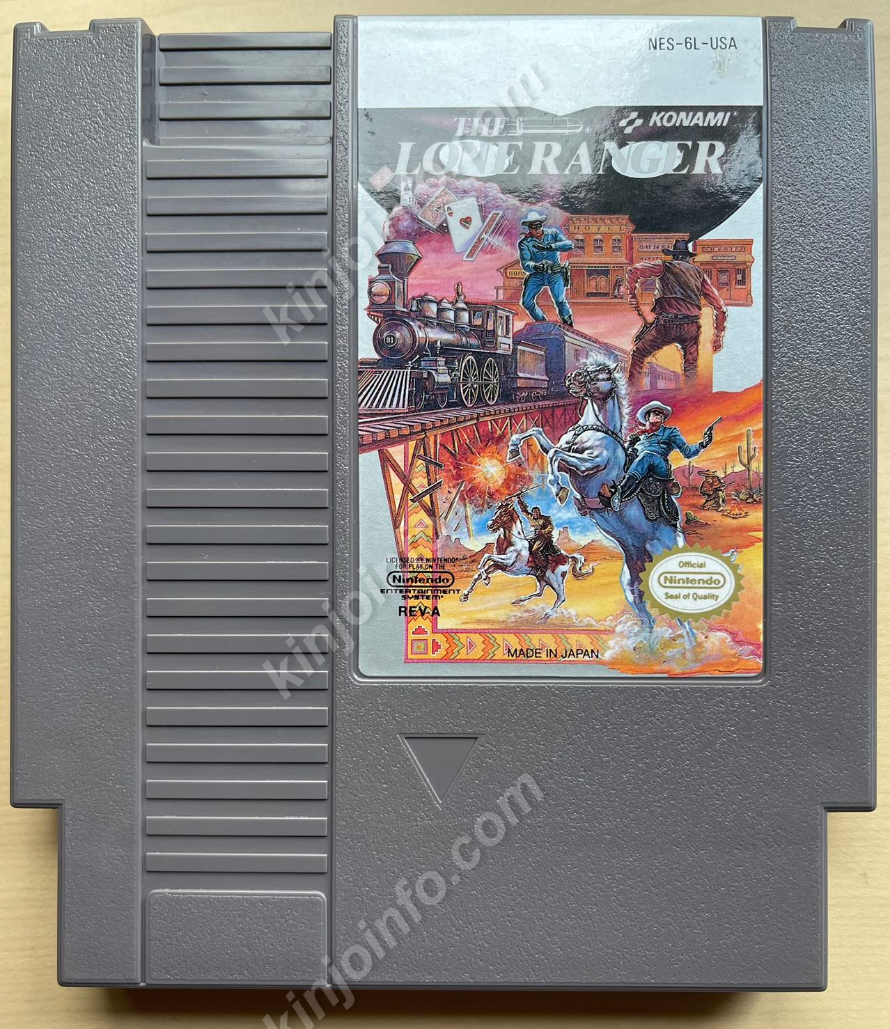 The Lone Ranger（ローン レンジャー）【中古美品・NES北米版】