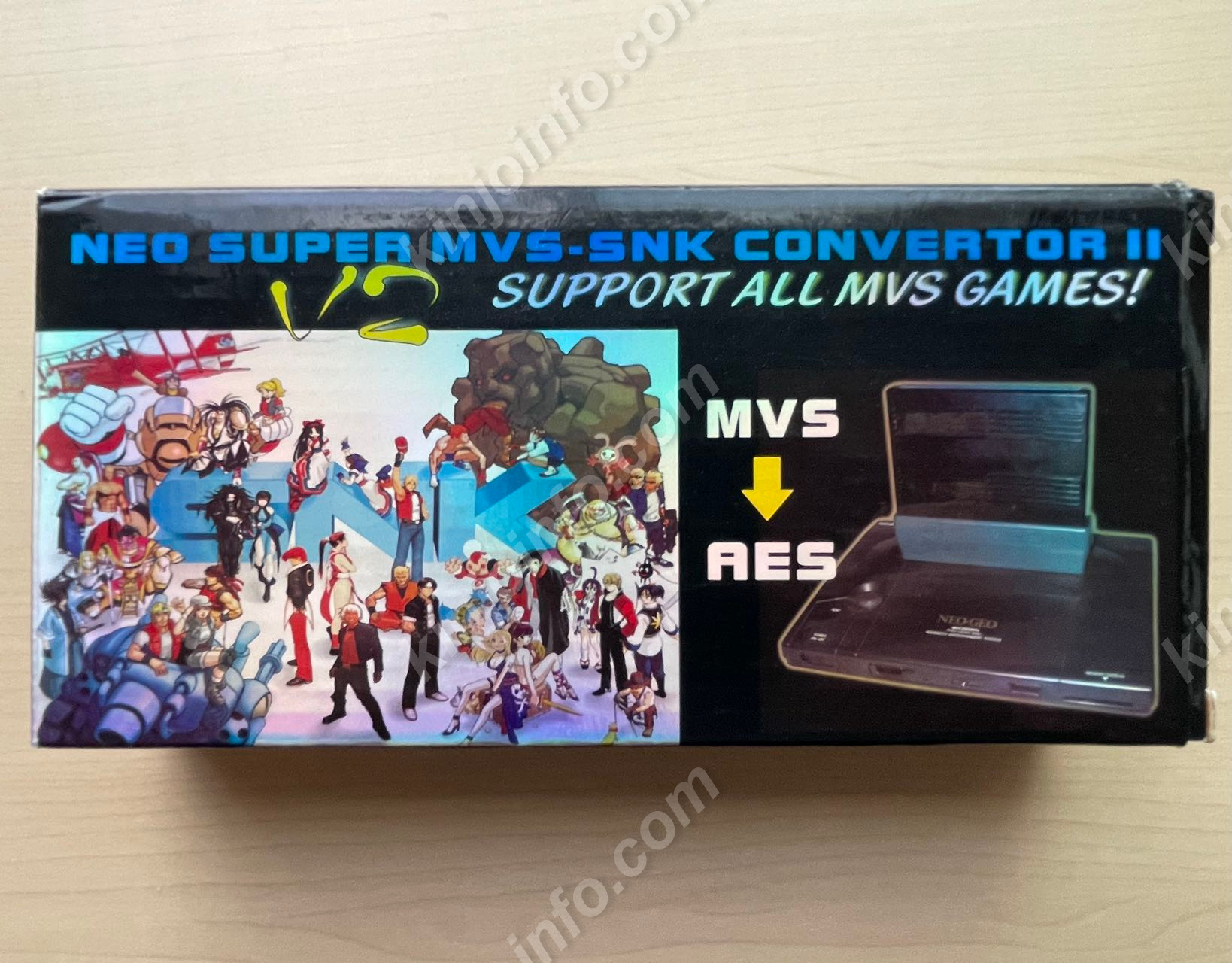 SNK SUPER SNK MVS Convertor2 / ネオジオ MVS 業務用 変換コンバーター【中古美品・NEOGEO版】