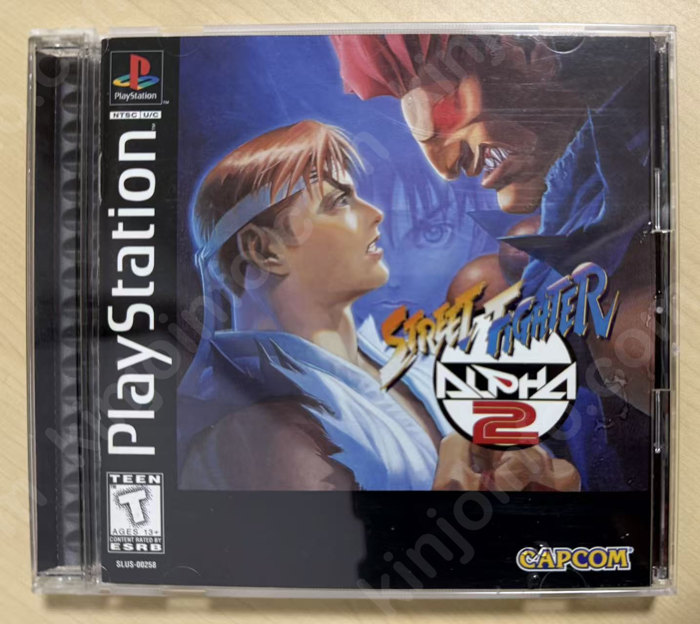 Street Fighter Alpha 2（ストリートファイターZERO 2）【中古美品・PS北米版】