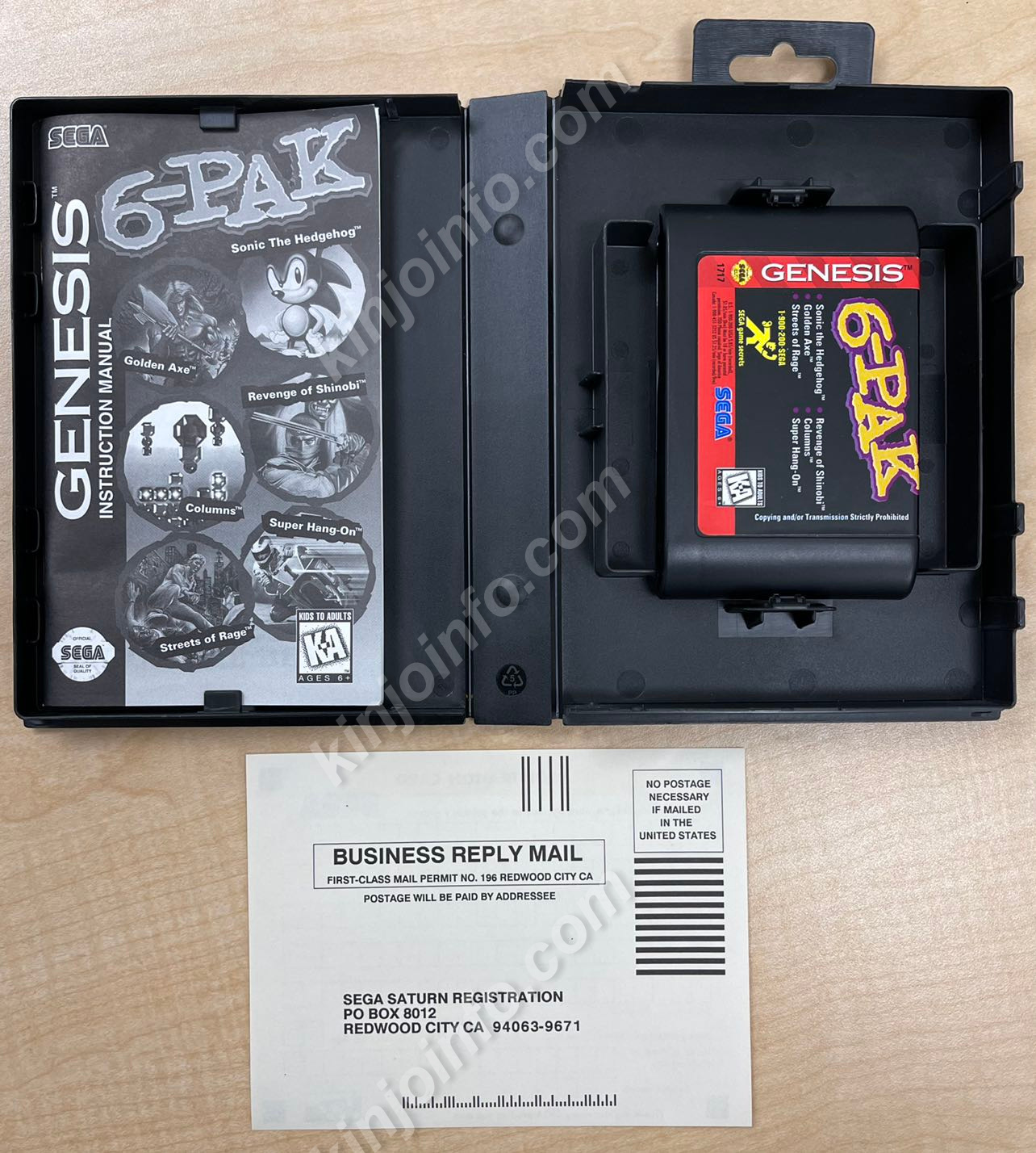 6-Pak【中古美品・genesis北米版】 / kinjoinfo