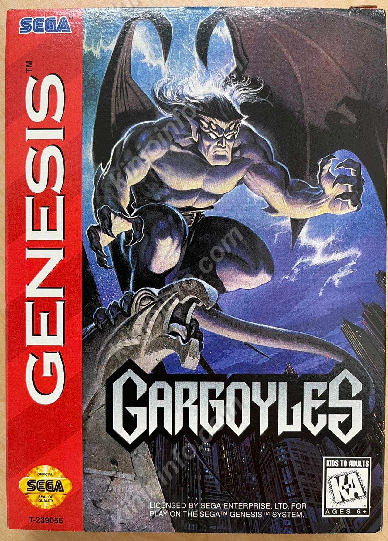 Gargoyles（ガーゴイル）【中古美品・genesis北米版】