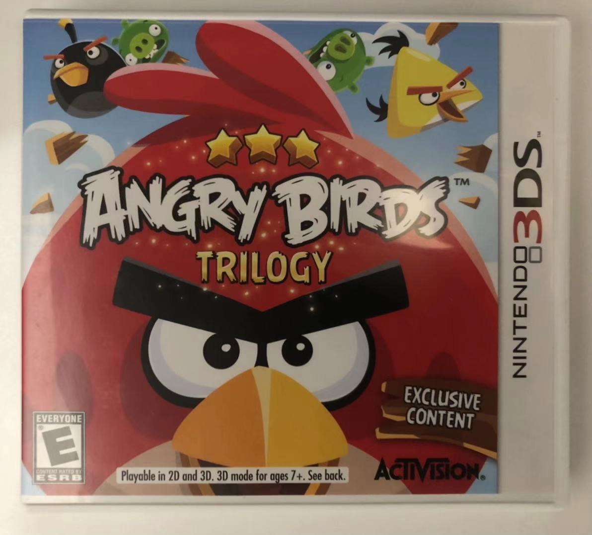 3ds Angry Birds Trilogy【中古・通常版・北米版】