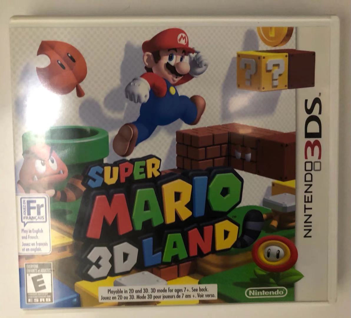 3ds Super Mario 3DLand『スーパーマリオ 3Dランド』【中古・通常版・北米版】