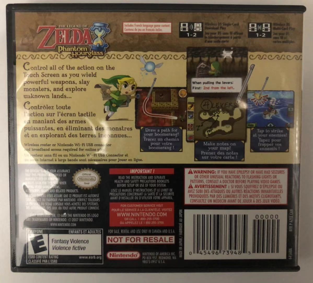 The Legend Of Zelda Phantom Hourglass『ゼルダの伝説 夢幻の砂時計 